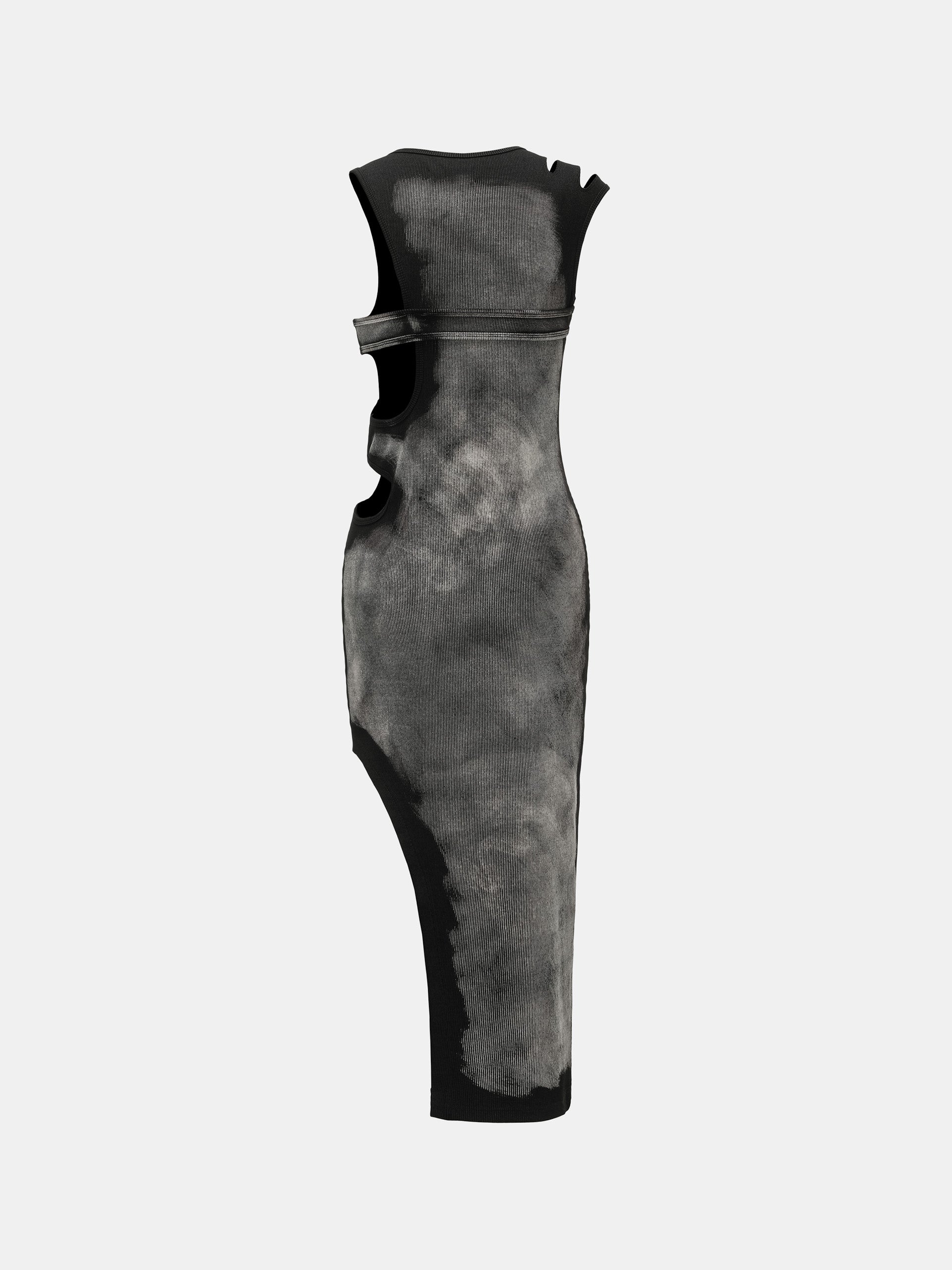 DECONSTRUCTED JERSEY DRESS