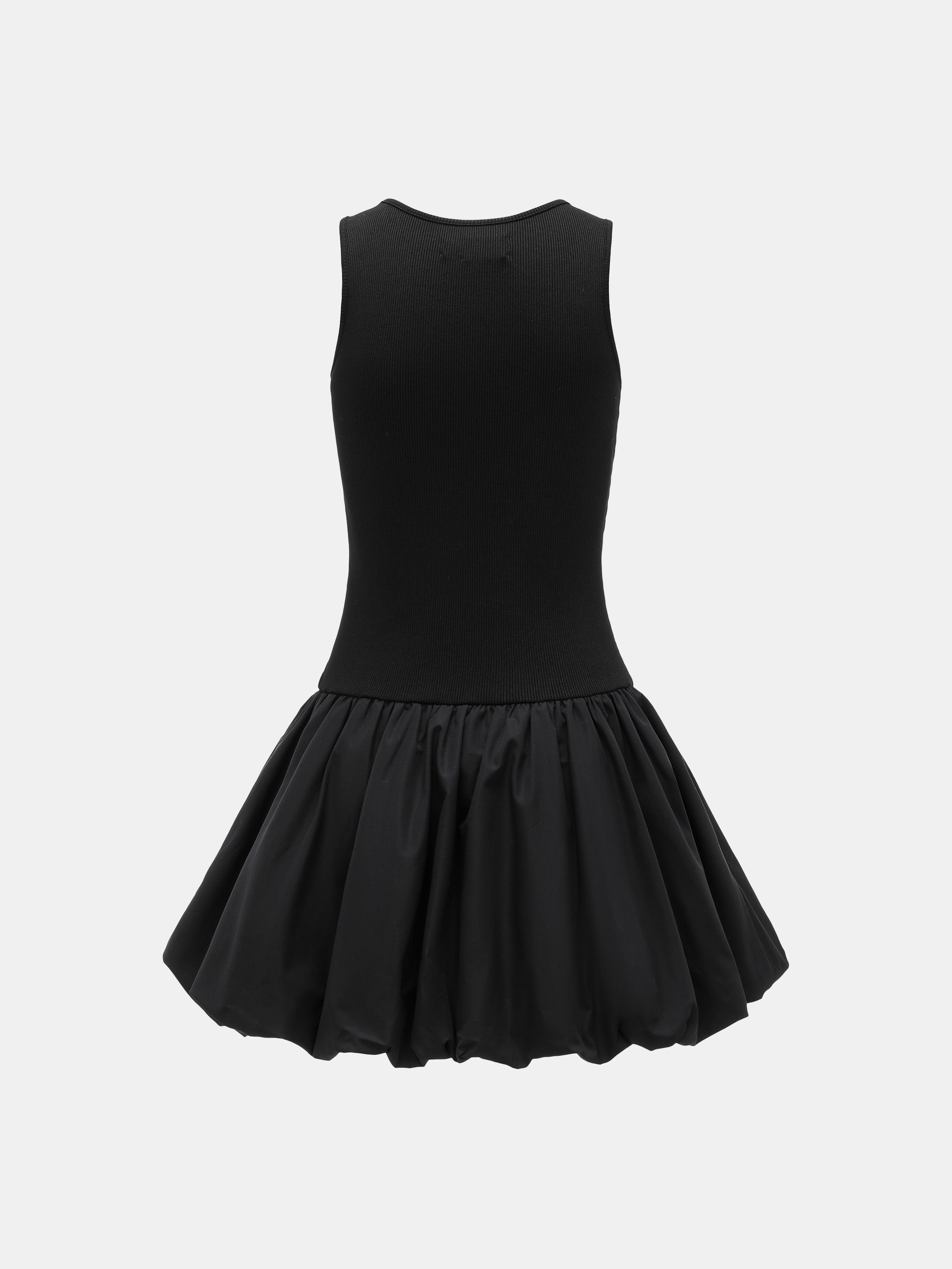 RIBBED JERSEY DRESS