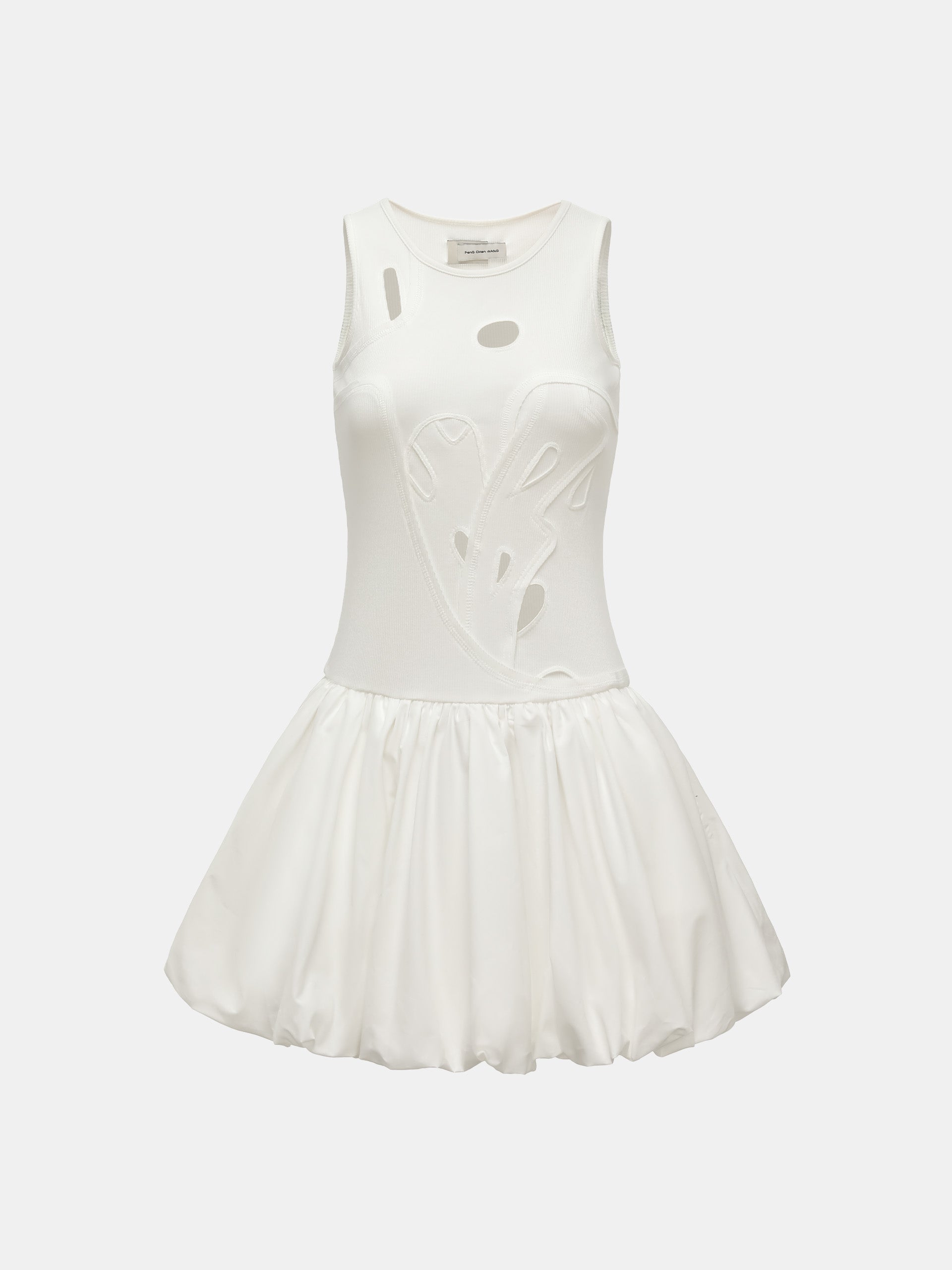 RIBBED JERSEY DRESS