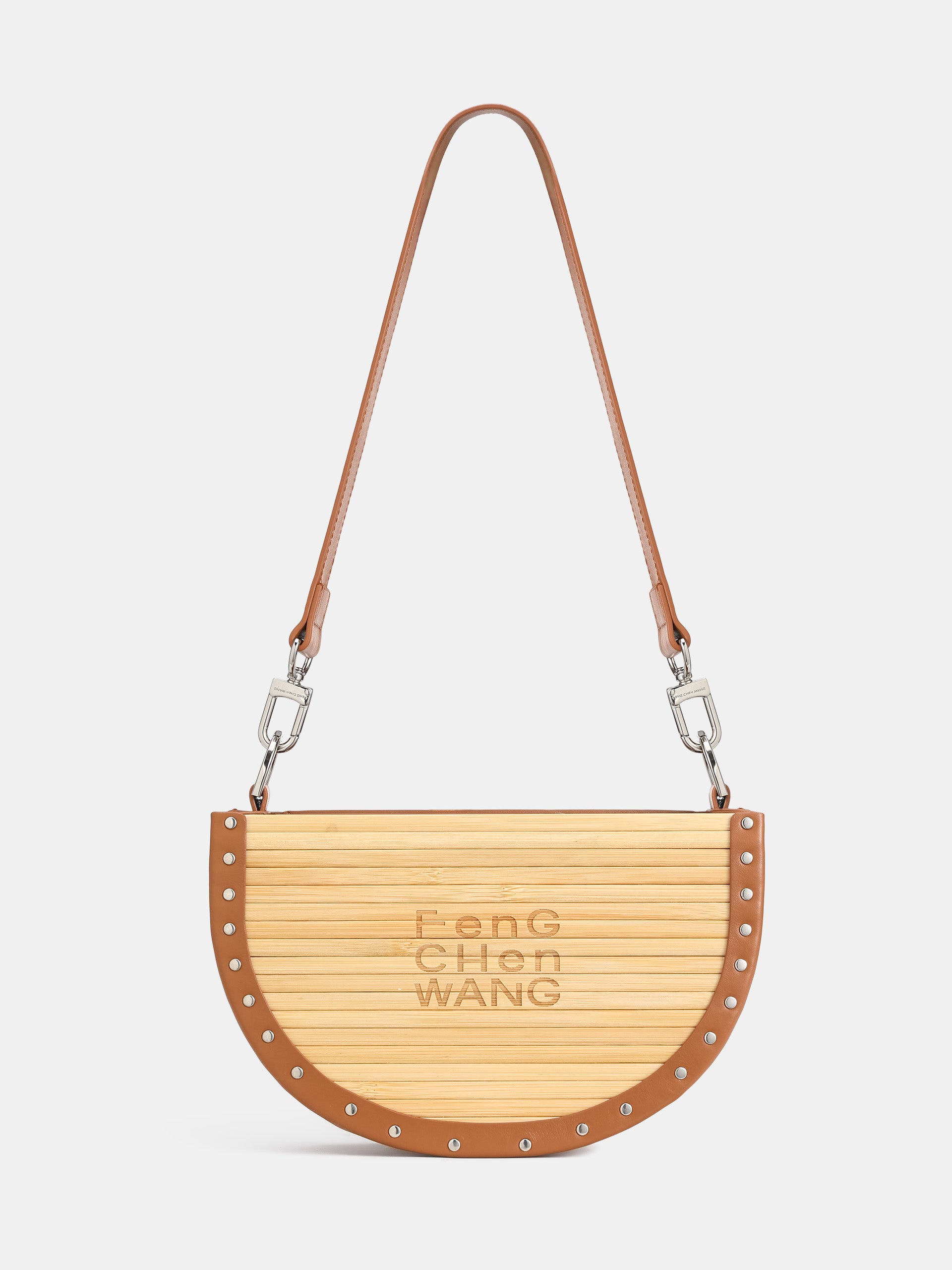 HALF ROUND BAMBOO BAG