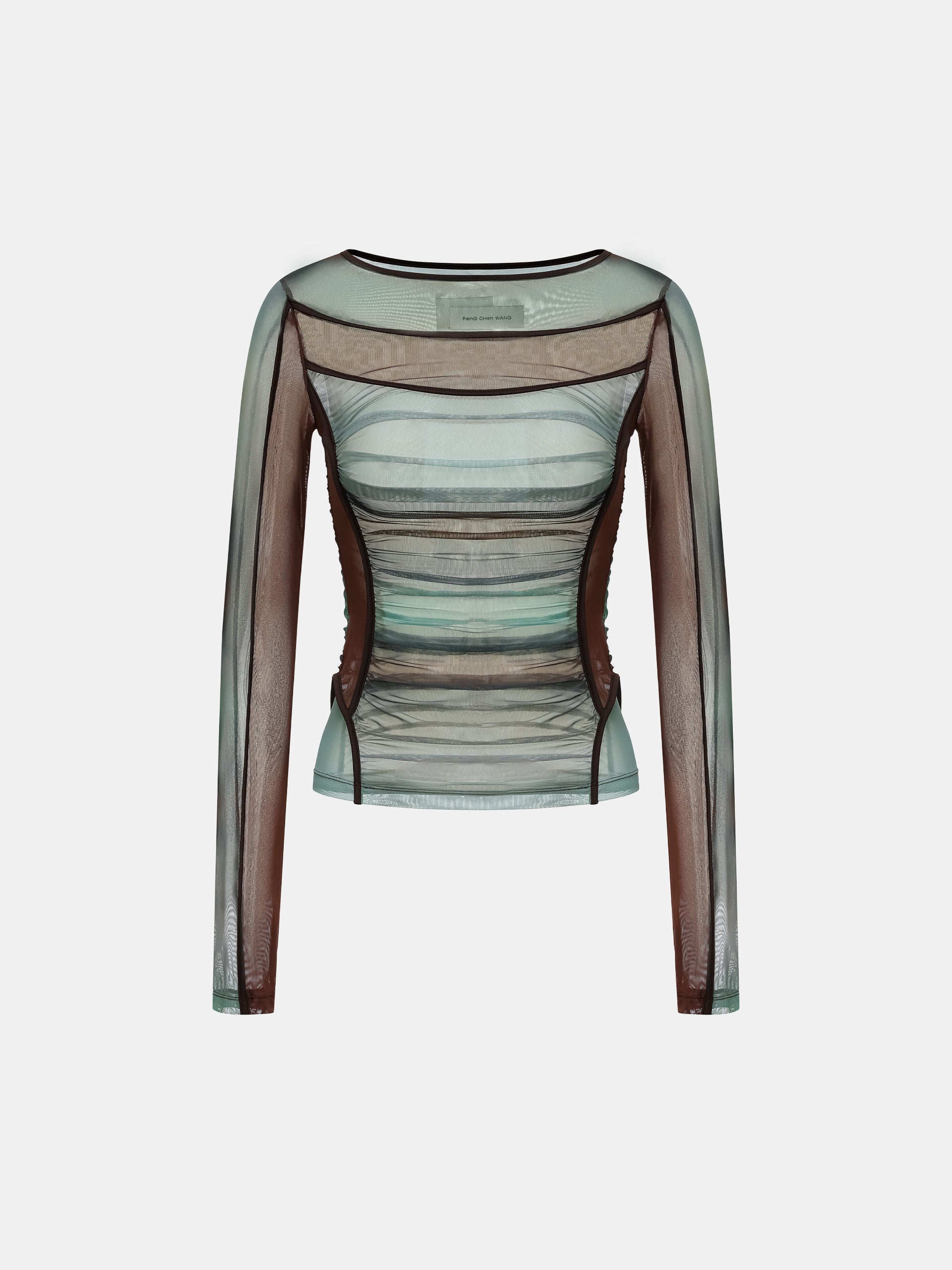 MESH KNIT TOP