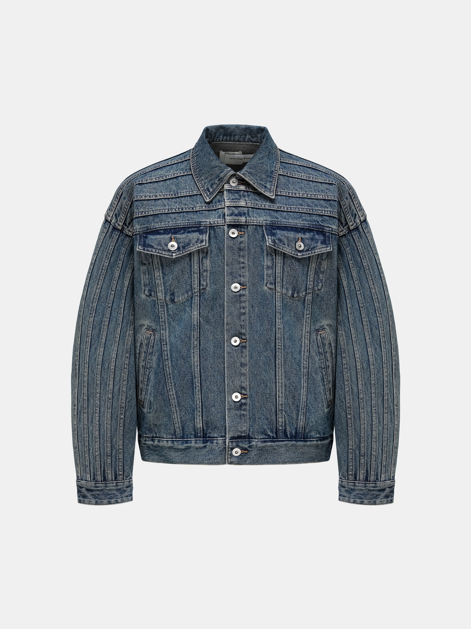 MULTI SEAM DENIM JACKET