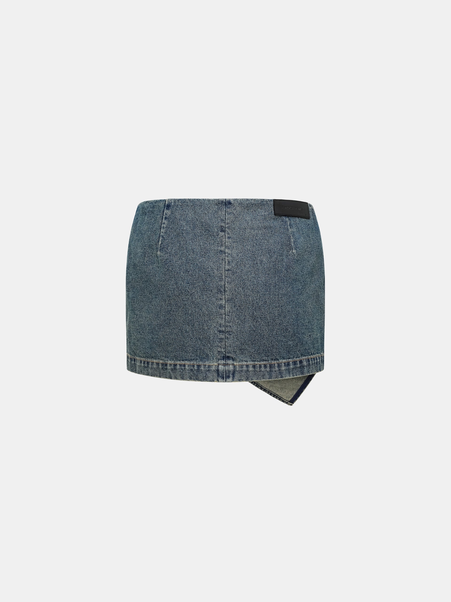 MULTI SEAM MINI SKIRT