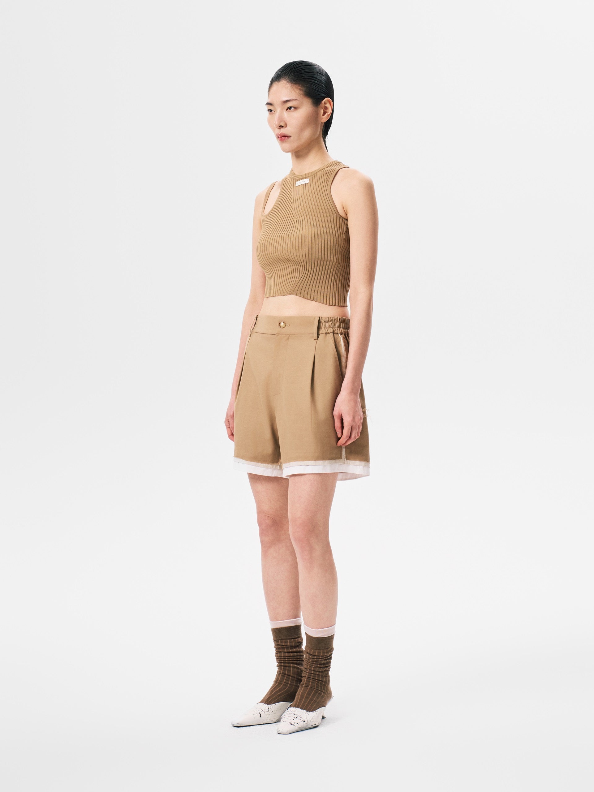 PANELED SHORTS