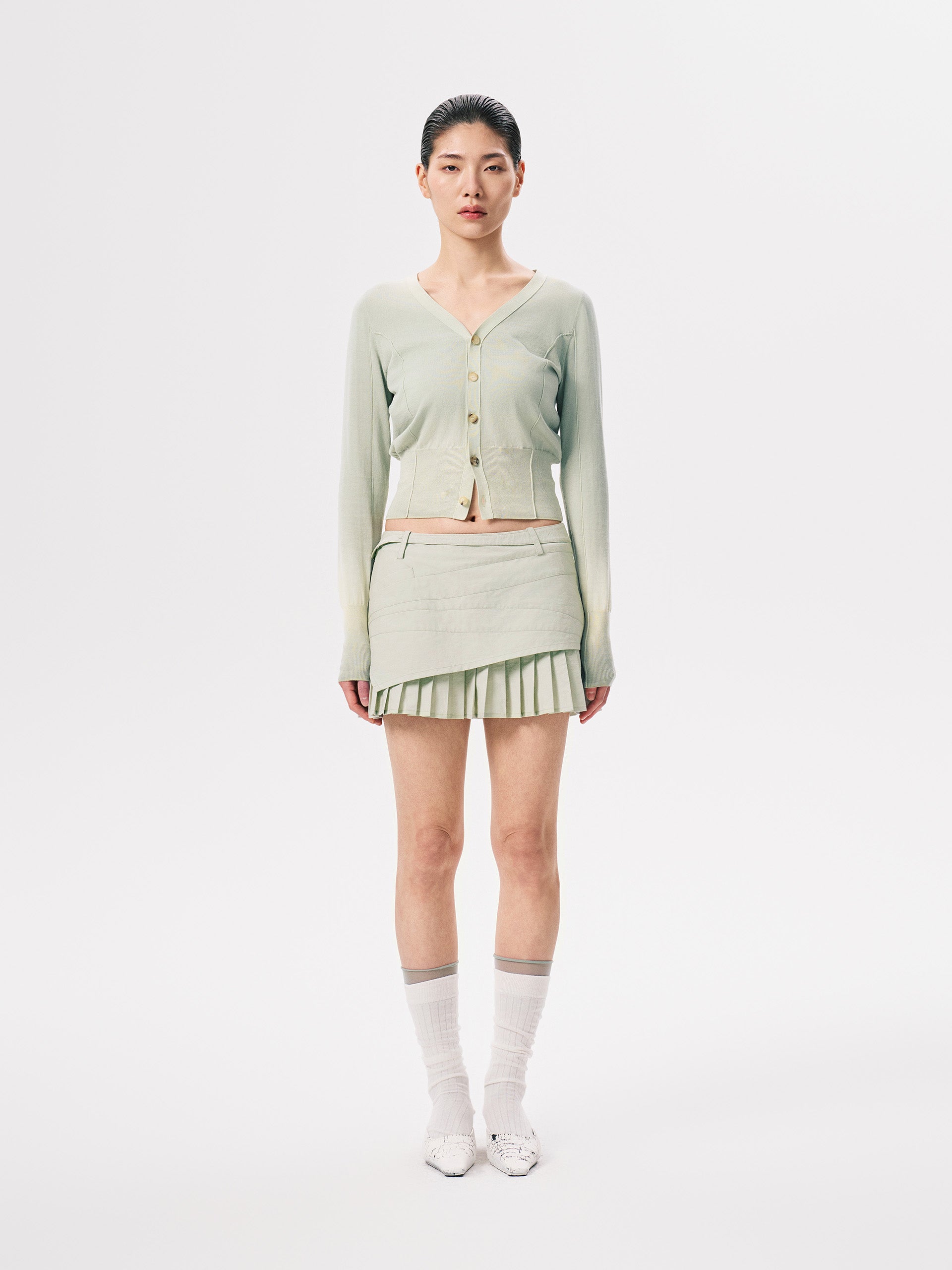 PLEATED SKIRT