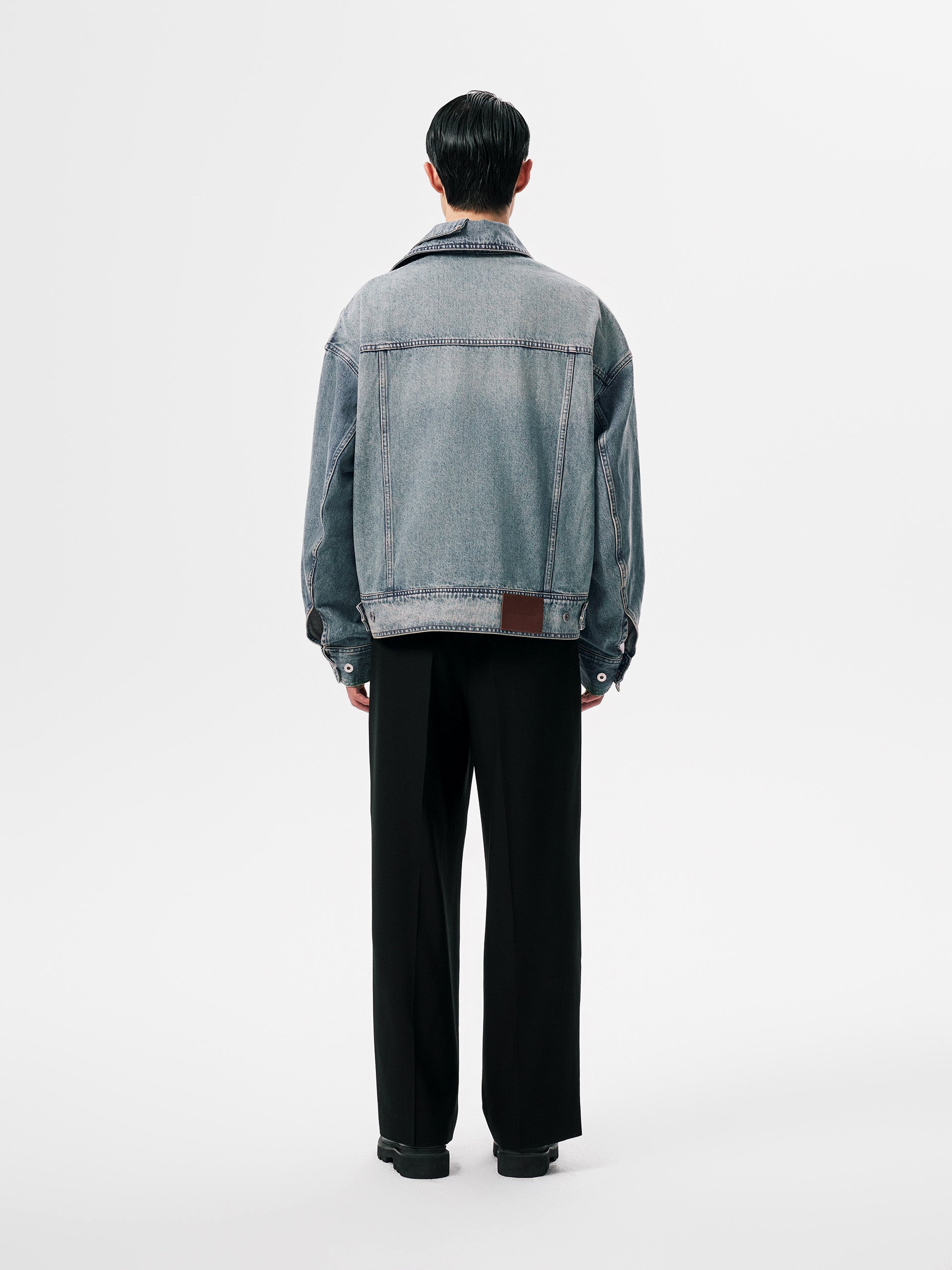 DECONSTRUCTED DENIM JACKET