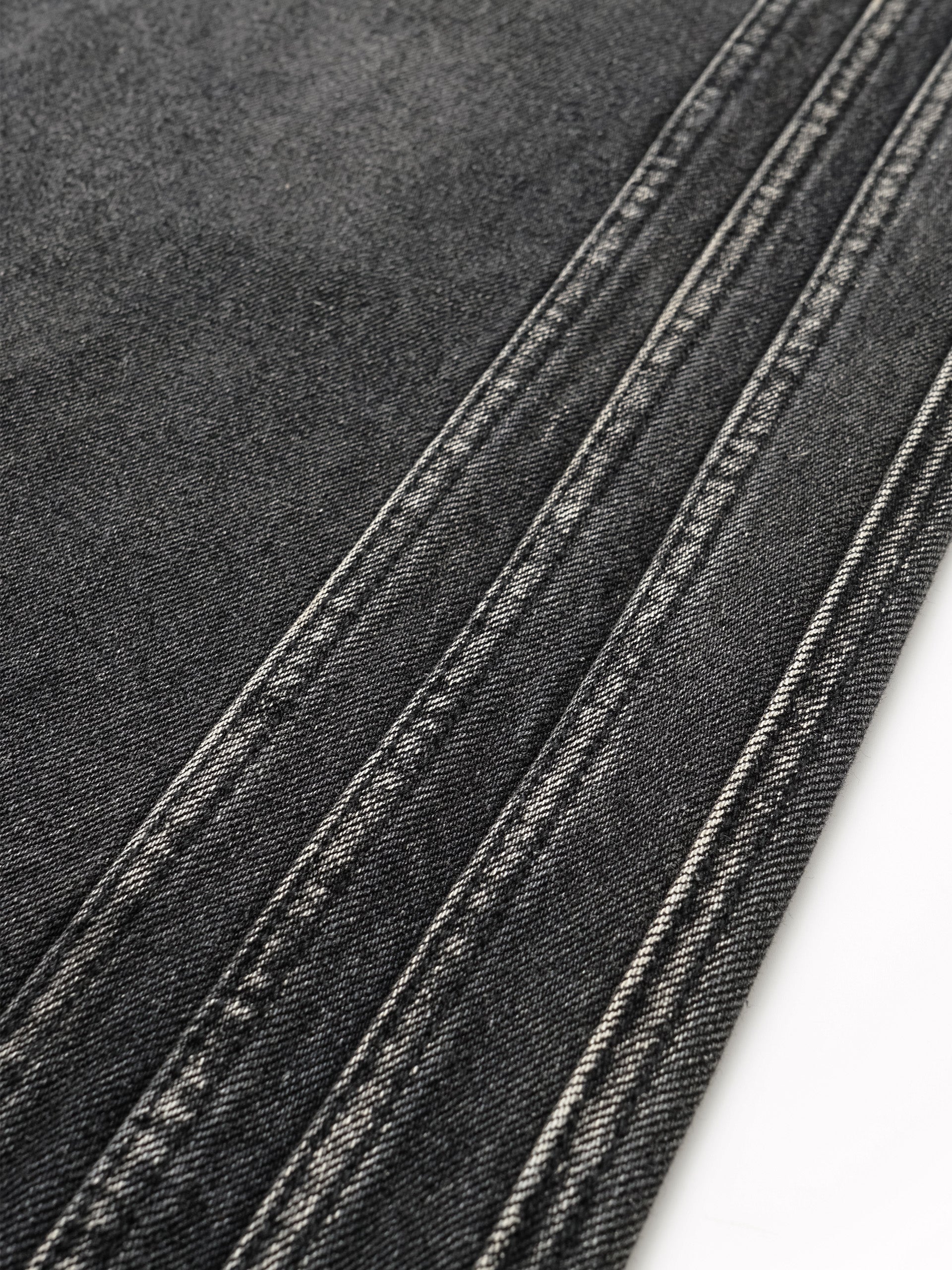 DOUBLE WAISTBAND JEANS