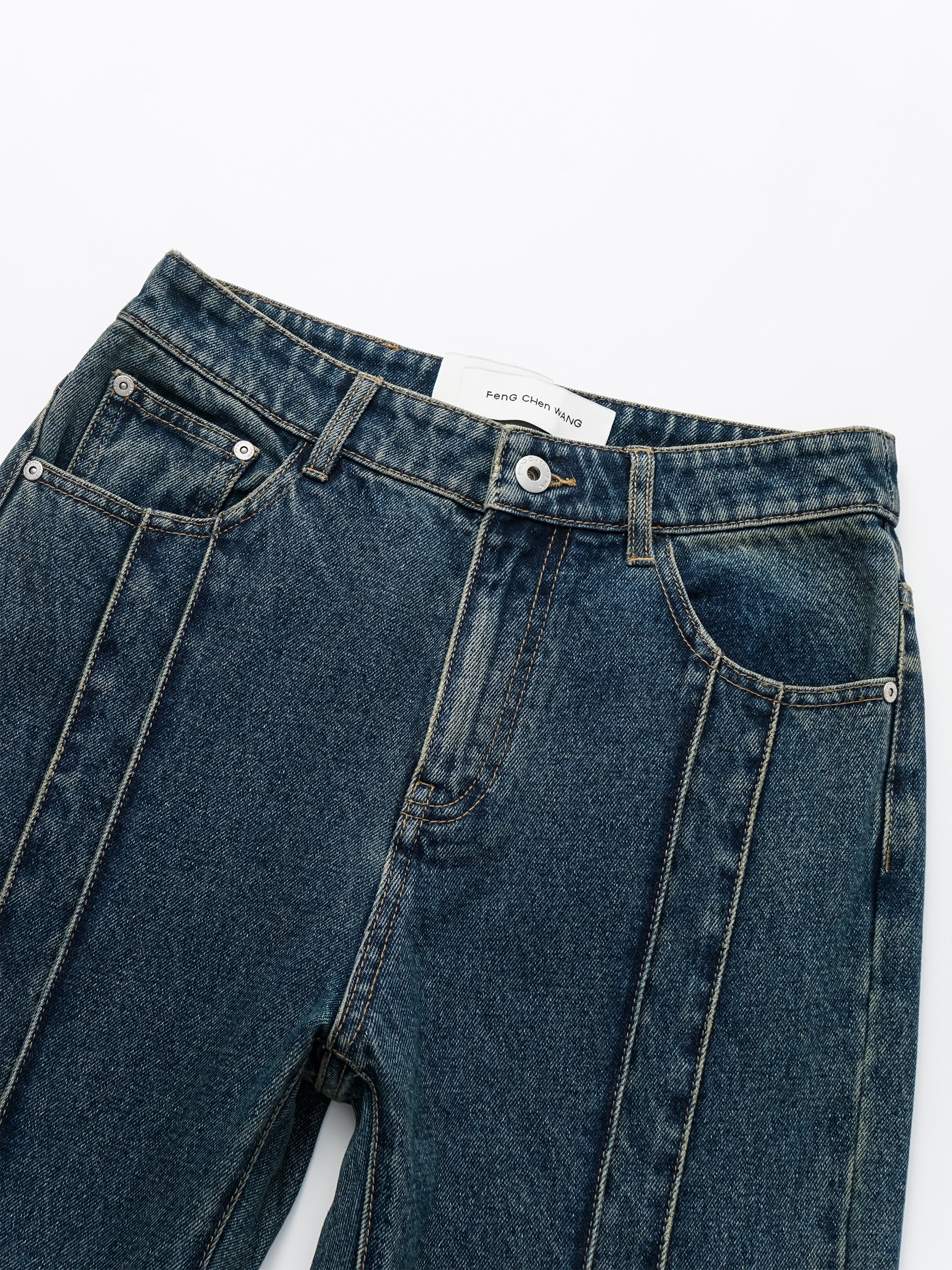 WAVE STRAIGHT LEG JEANS