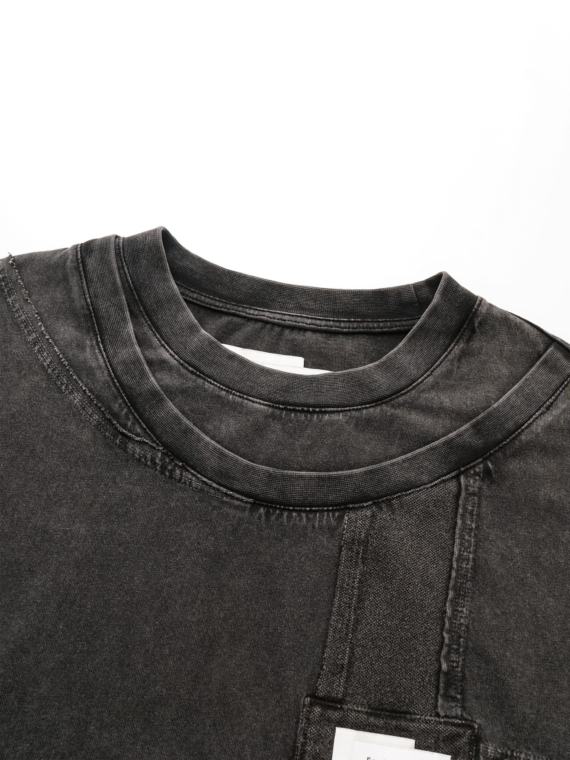 DARK PATCHWORK SWEATSHIRT