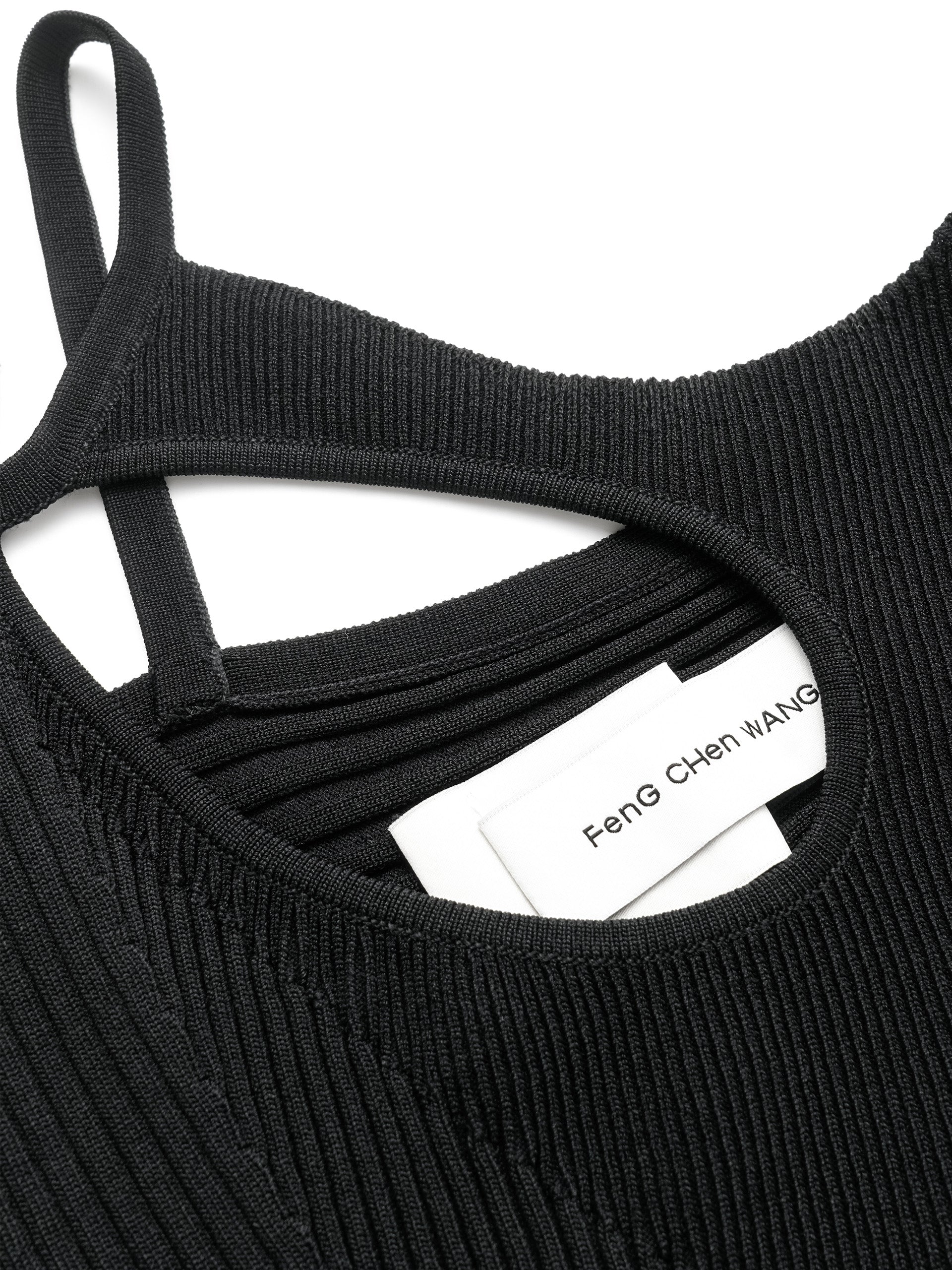 CUTOUT KNIT VEST