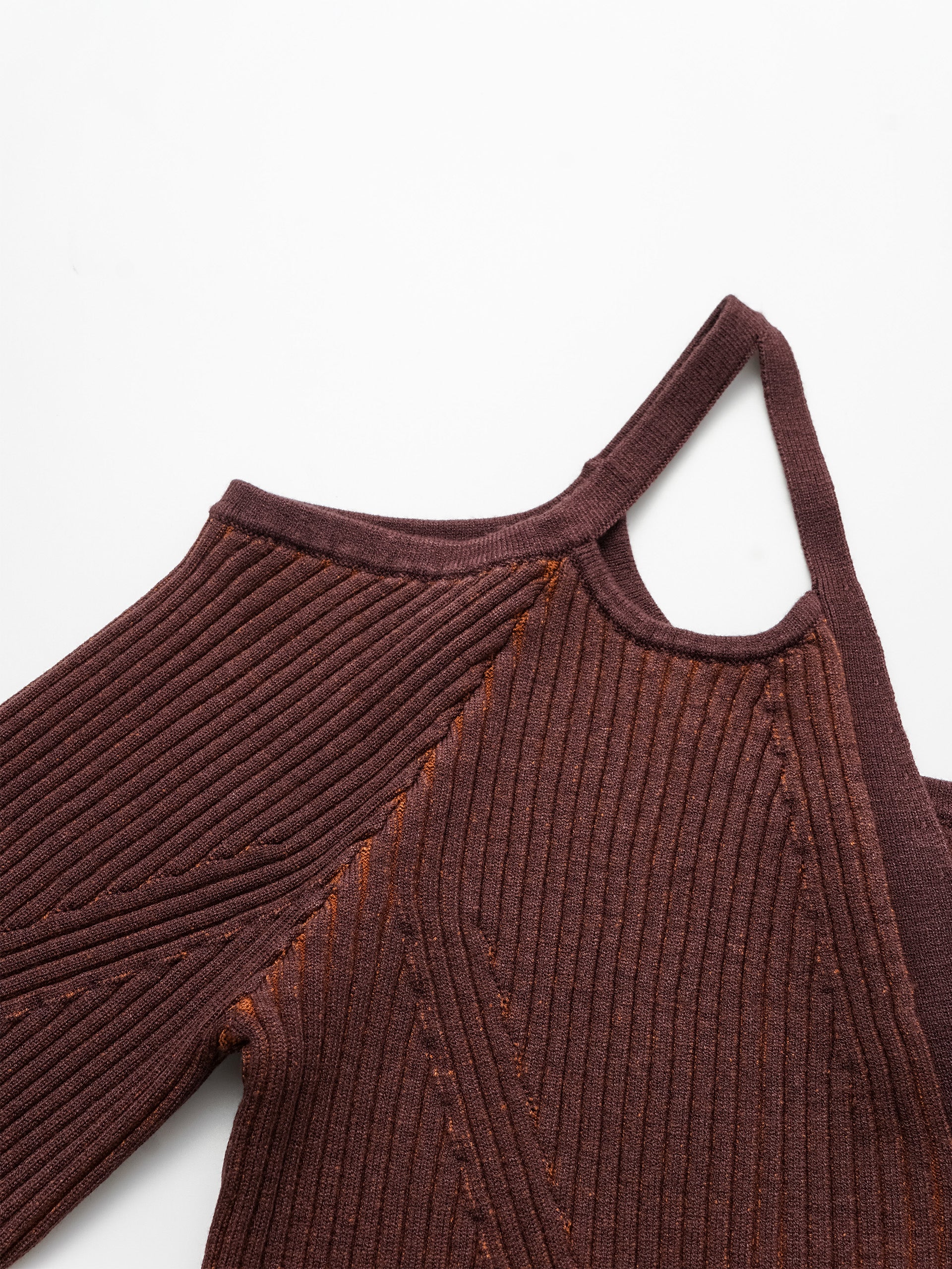 CUTOUT KNIT CARDIGAN