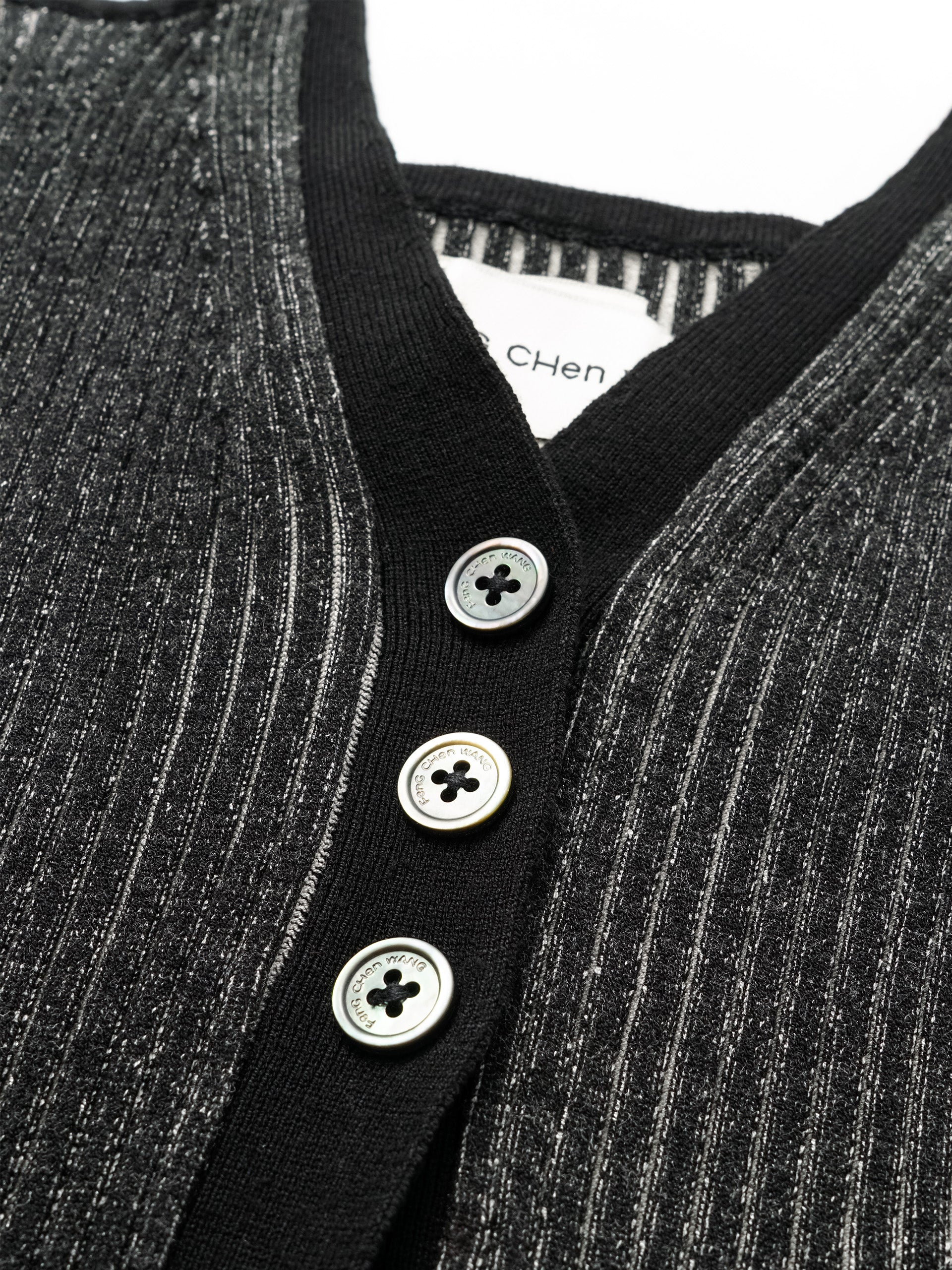 CUTOUT KNIT CARDIGAN