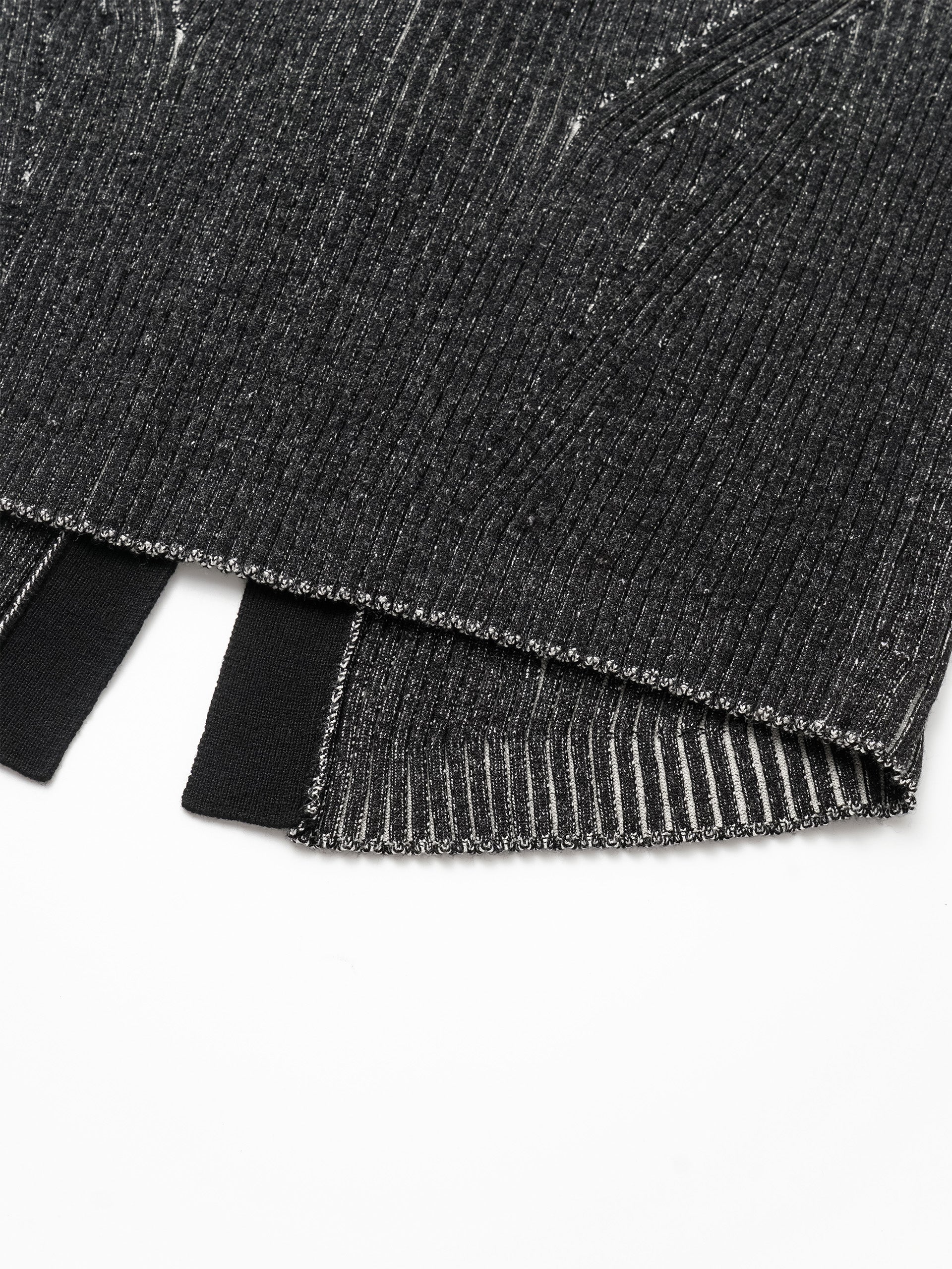 CUTOUT KNIT CARDIGAN