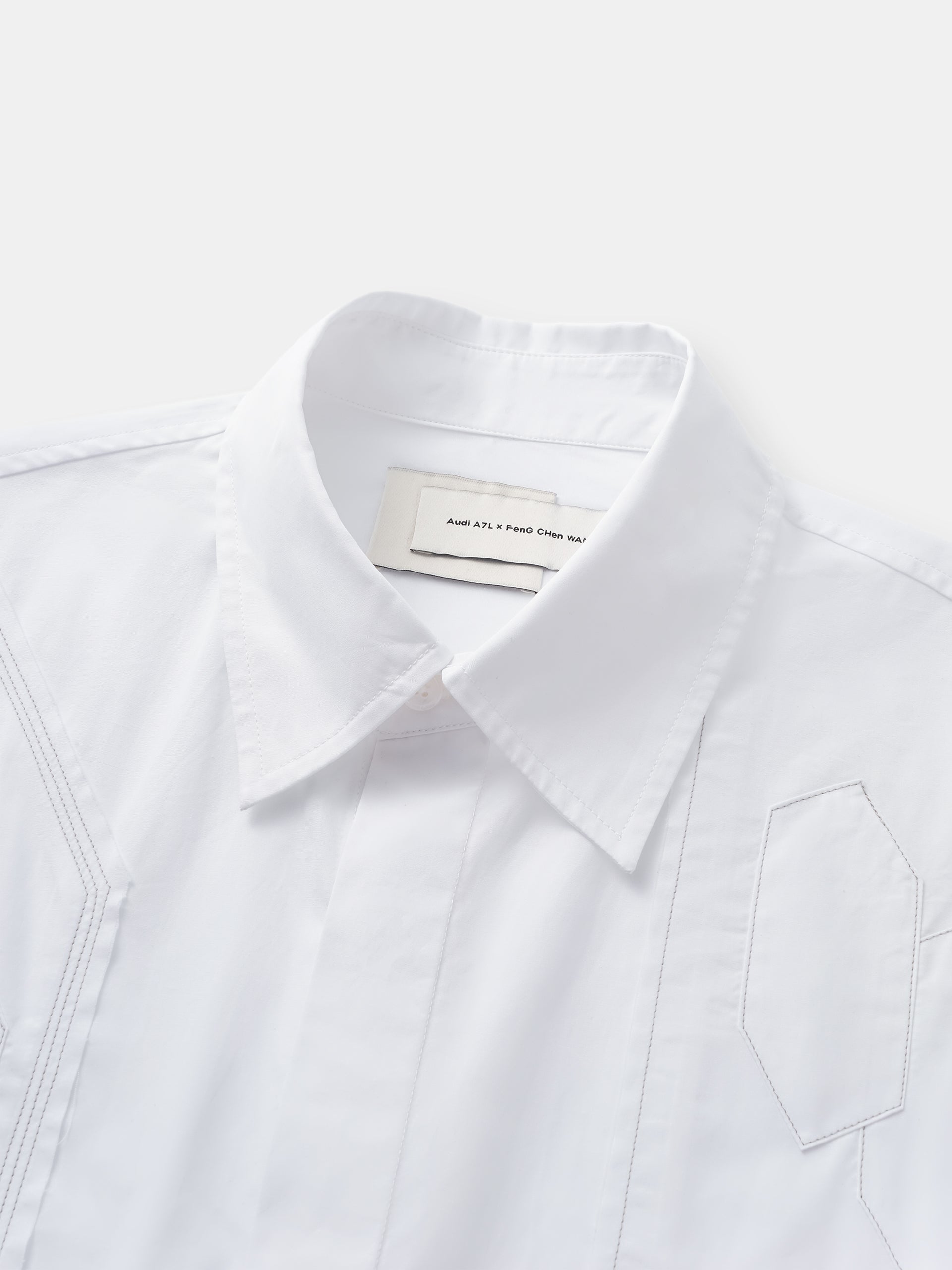 AUDI A7L X FENG CHEN WANG WHITE SHIRT