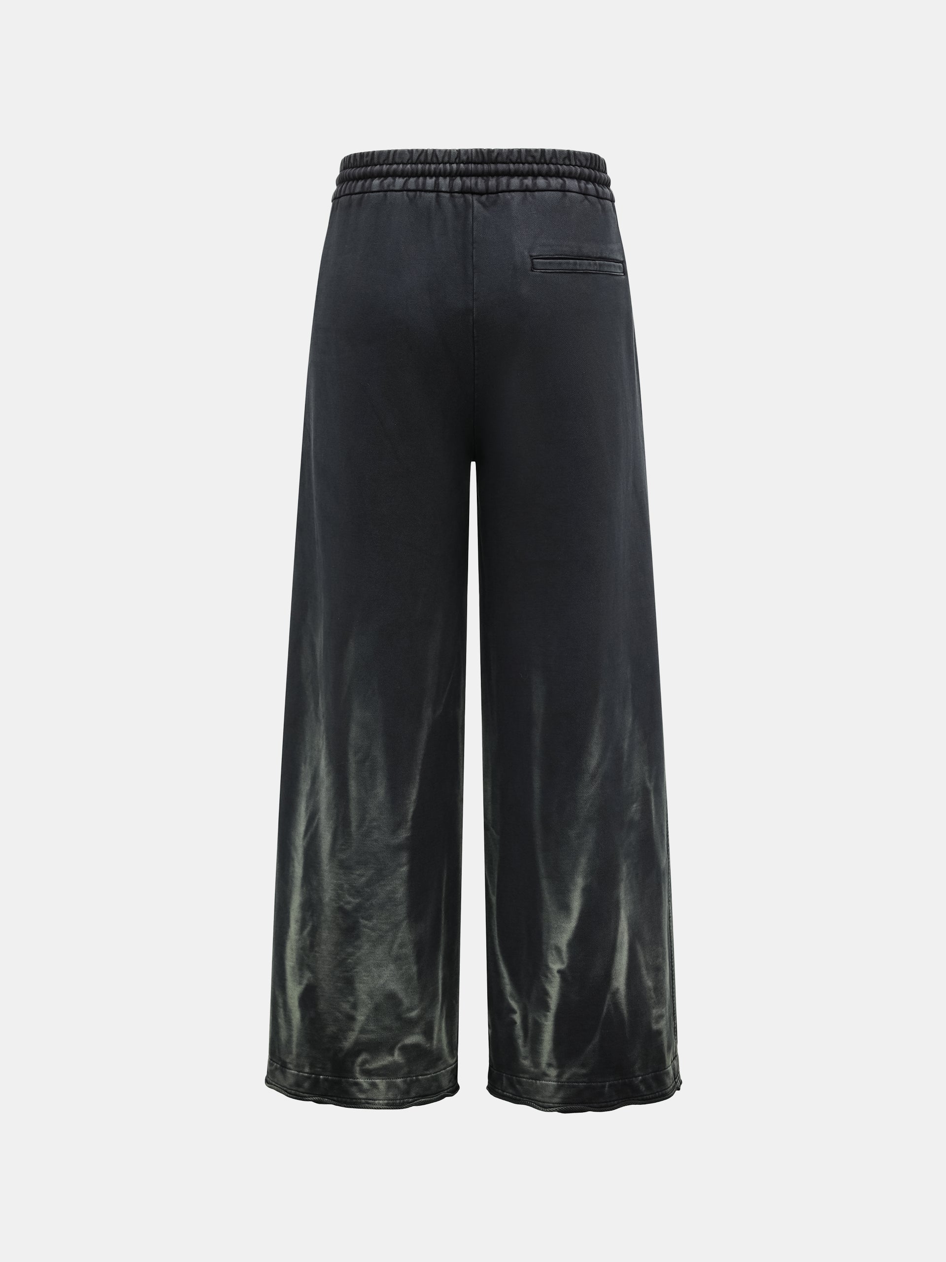 TIE-DYE ATHLETIC WIDE-LEG PANTS