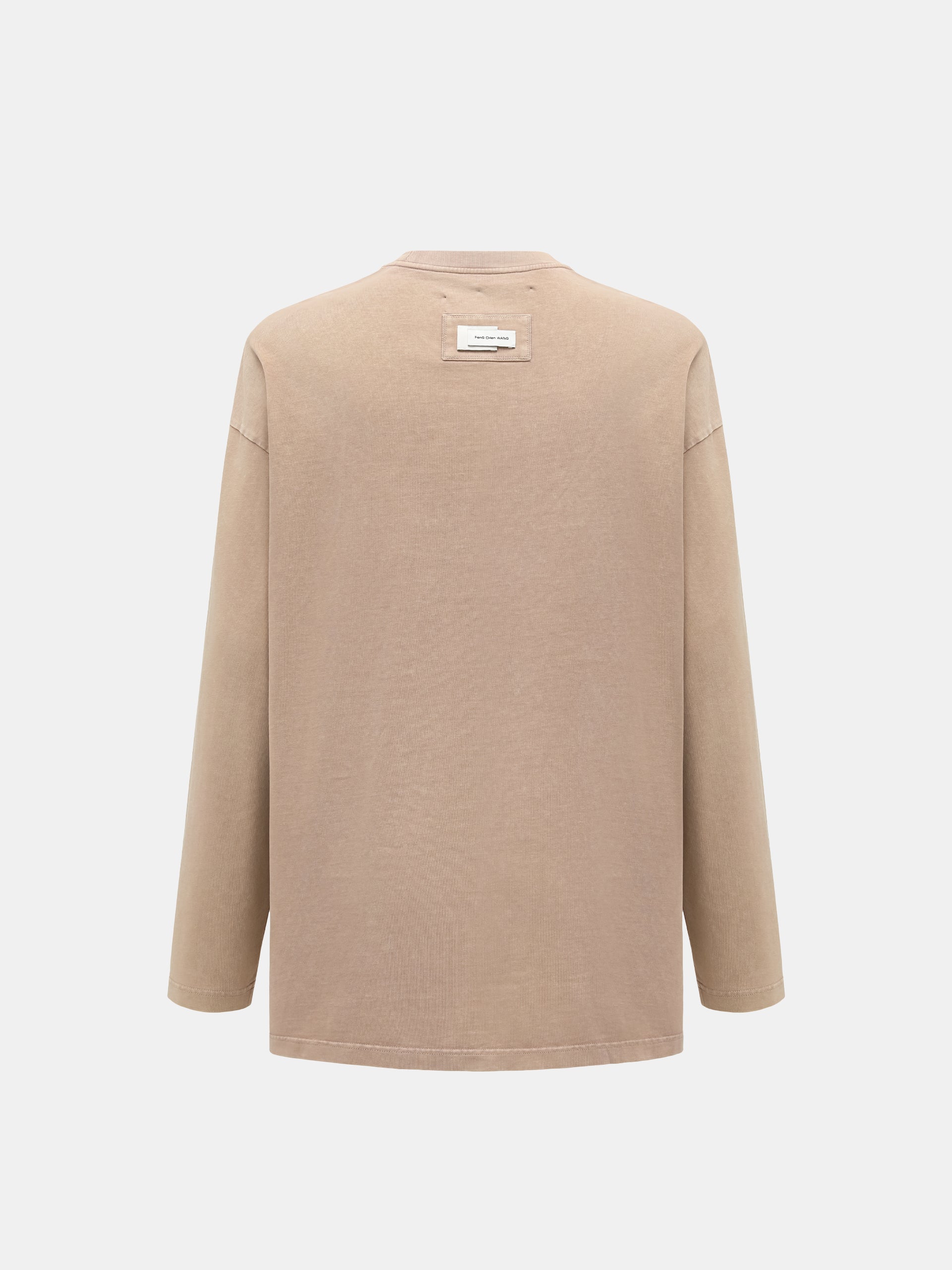 DECONSTRUCTED WASHED LONG-SLEEVE BASE TEE