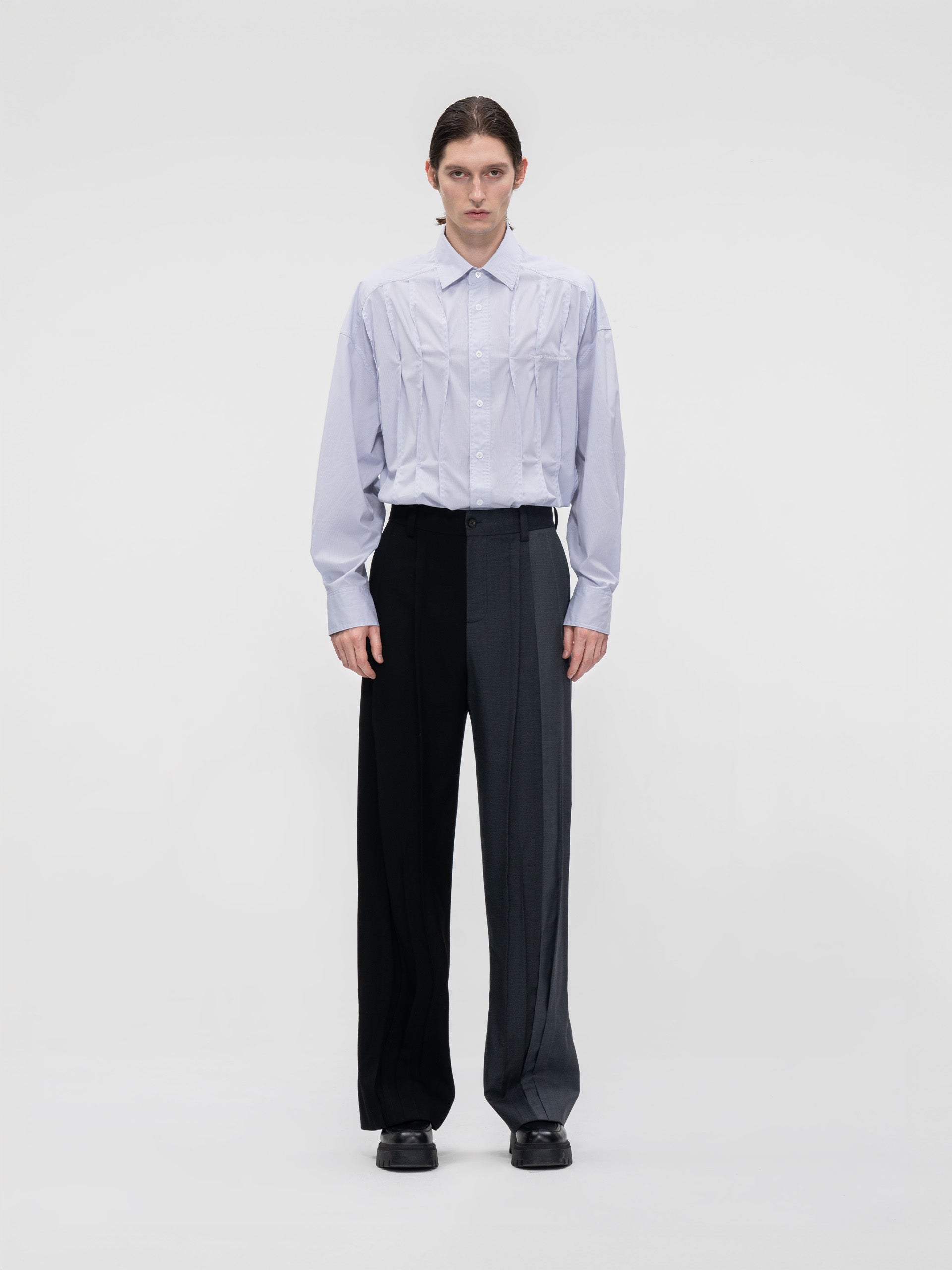 PLEATED TAILORED TROUSERS