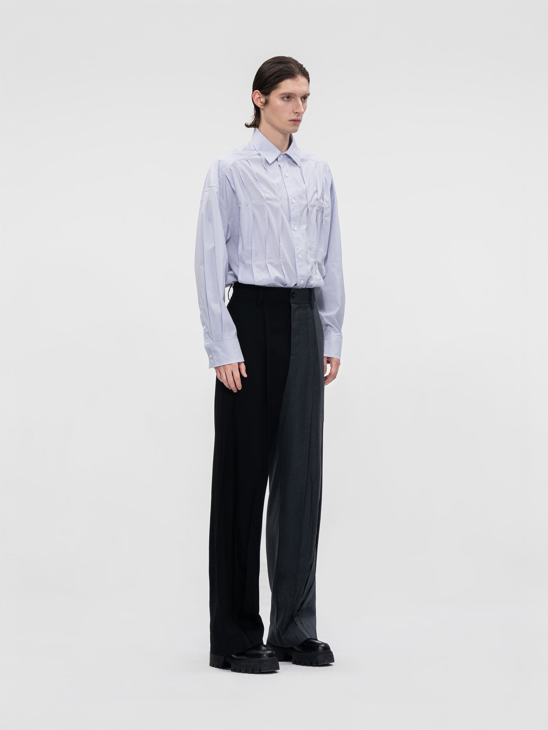 PLEATED TAILORED TROUSERS