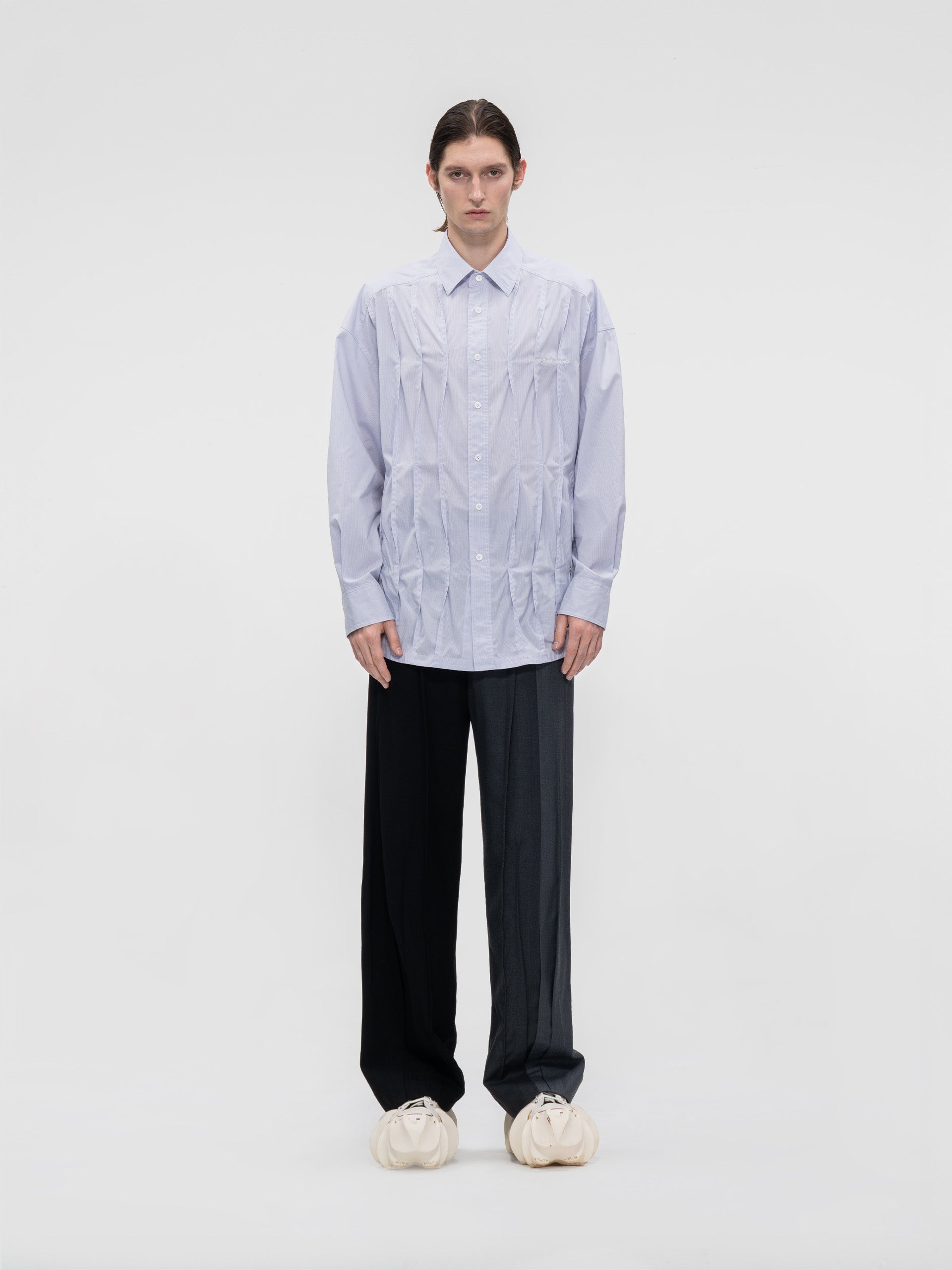 PLEATED SHIRT