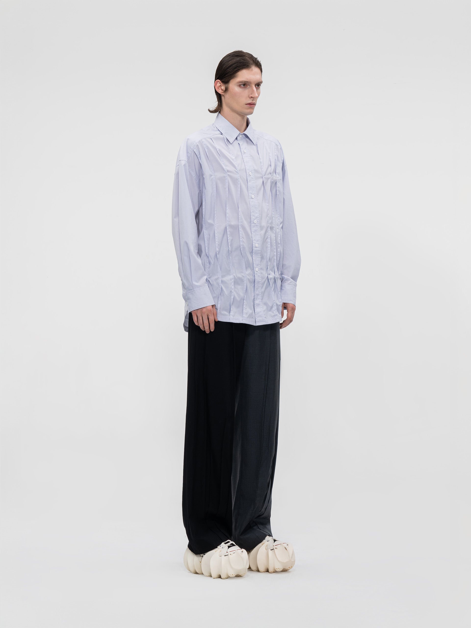 PLEATED SHIRT