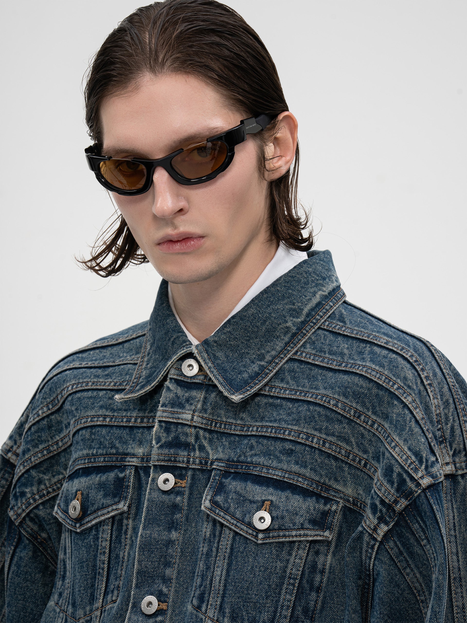 MULTI SEAM DENIM JACKET