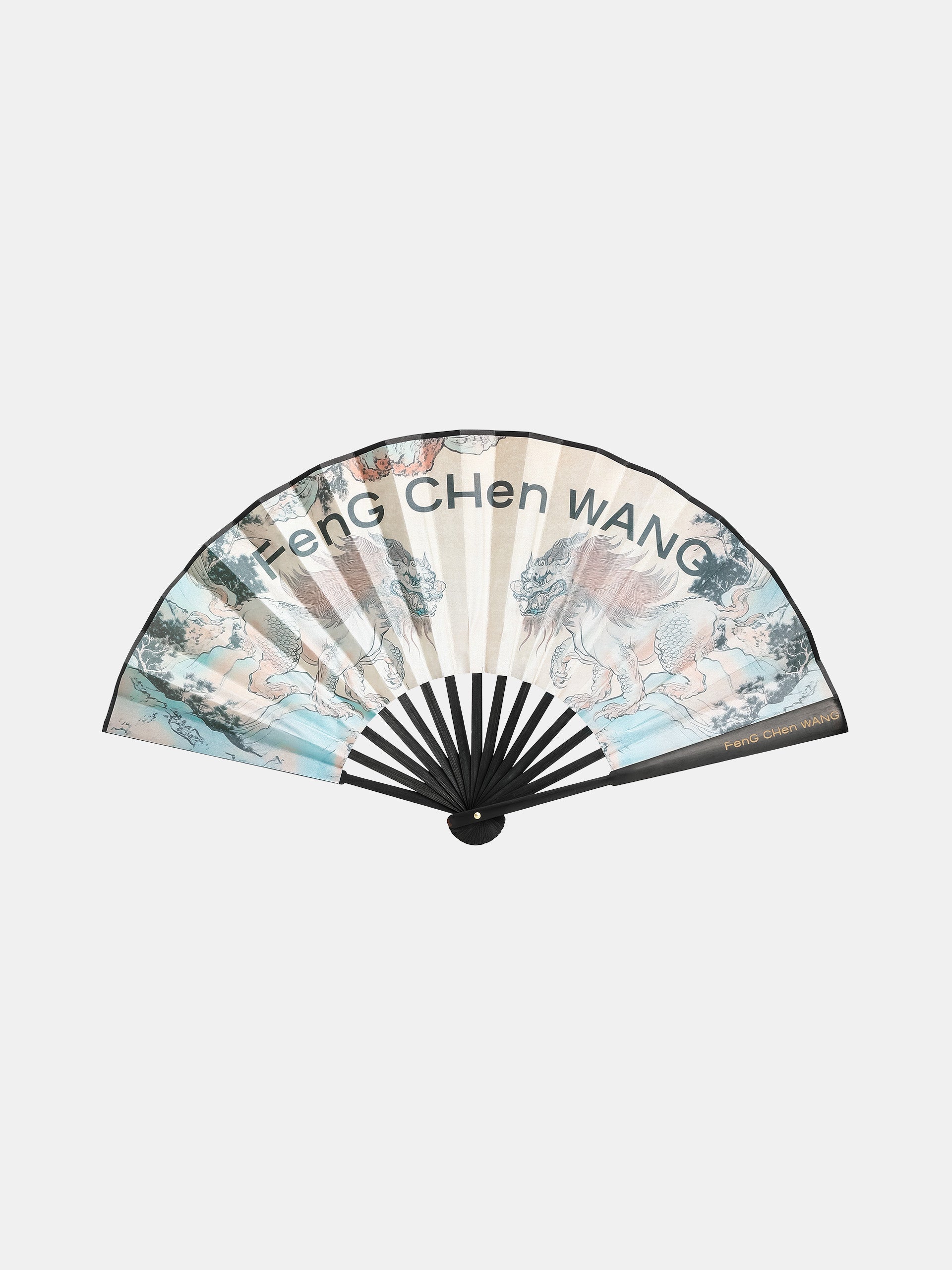 MONSTER PRINT FAN WITH LOGO