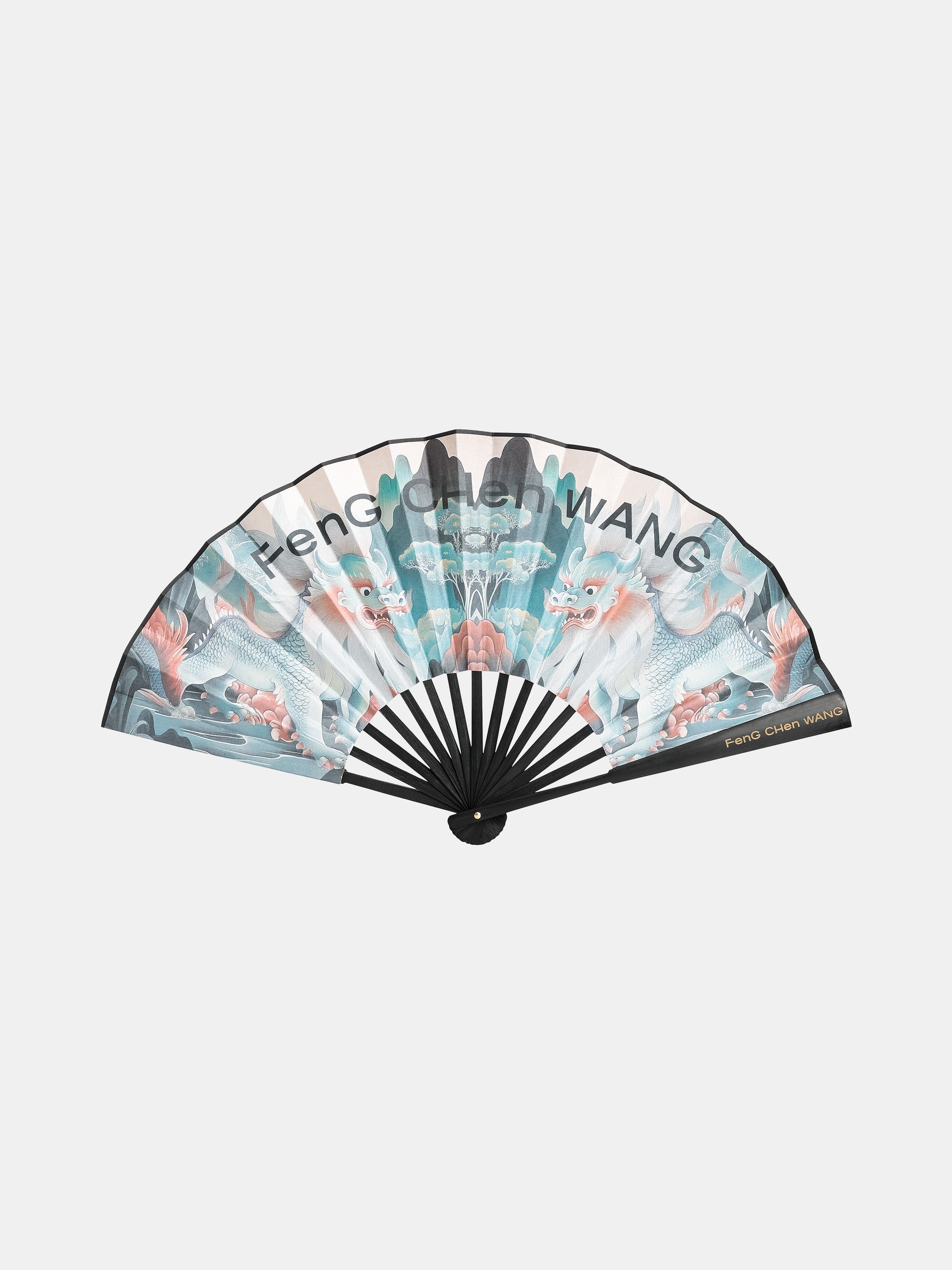 MONSTER PRINT FAN WITH LOGO
