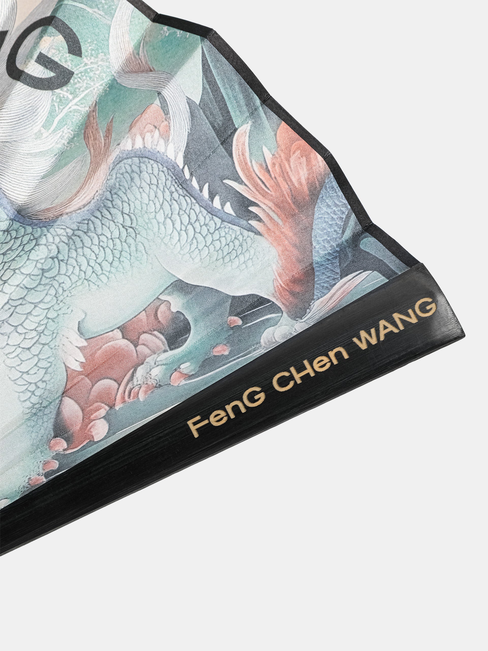 MONSTER PRINT FAN WITH LOGO