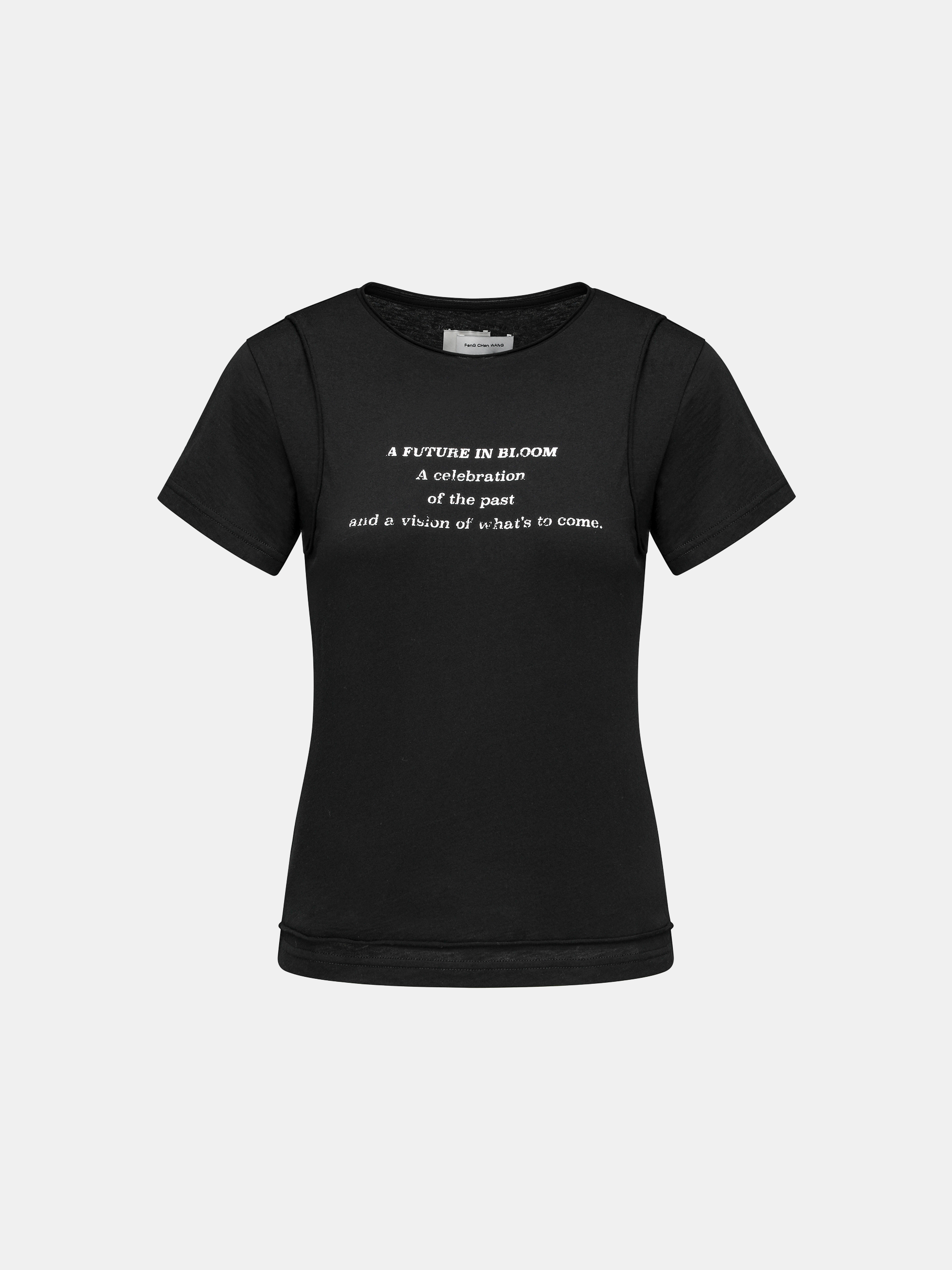 LAYERED-LOOK T-SHIRT - Feng Chen Wang