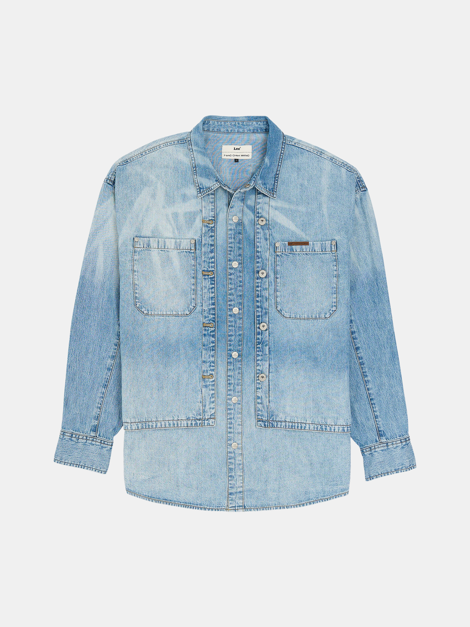 Lee x Feng Chen Wang MEN L/S DENIM SHIRT - Feng Chen Wang