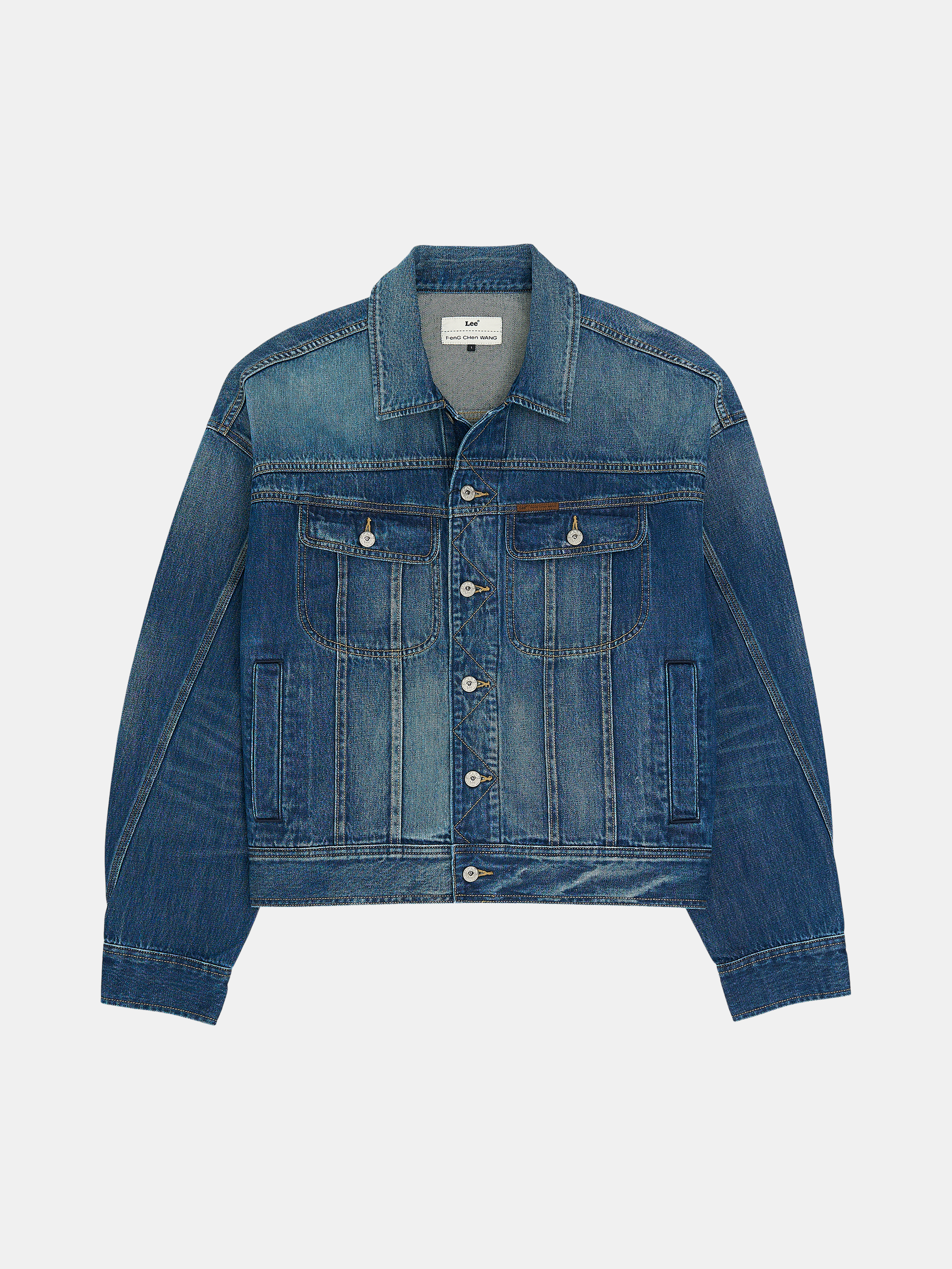 Lee x Feng Chen Wang MEN L/S DENIM JACKET - Feng Chen Wang