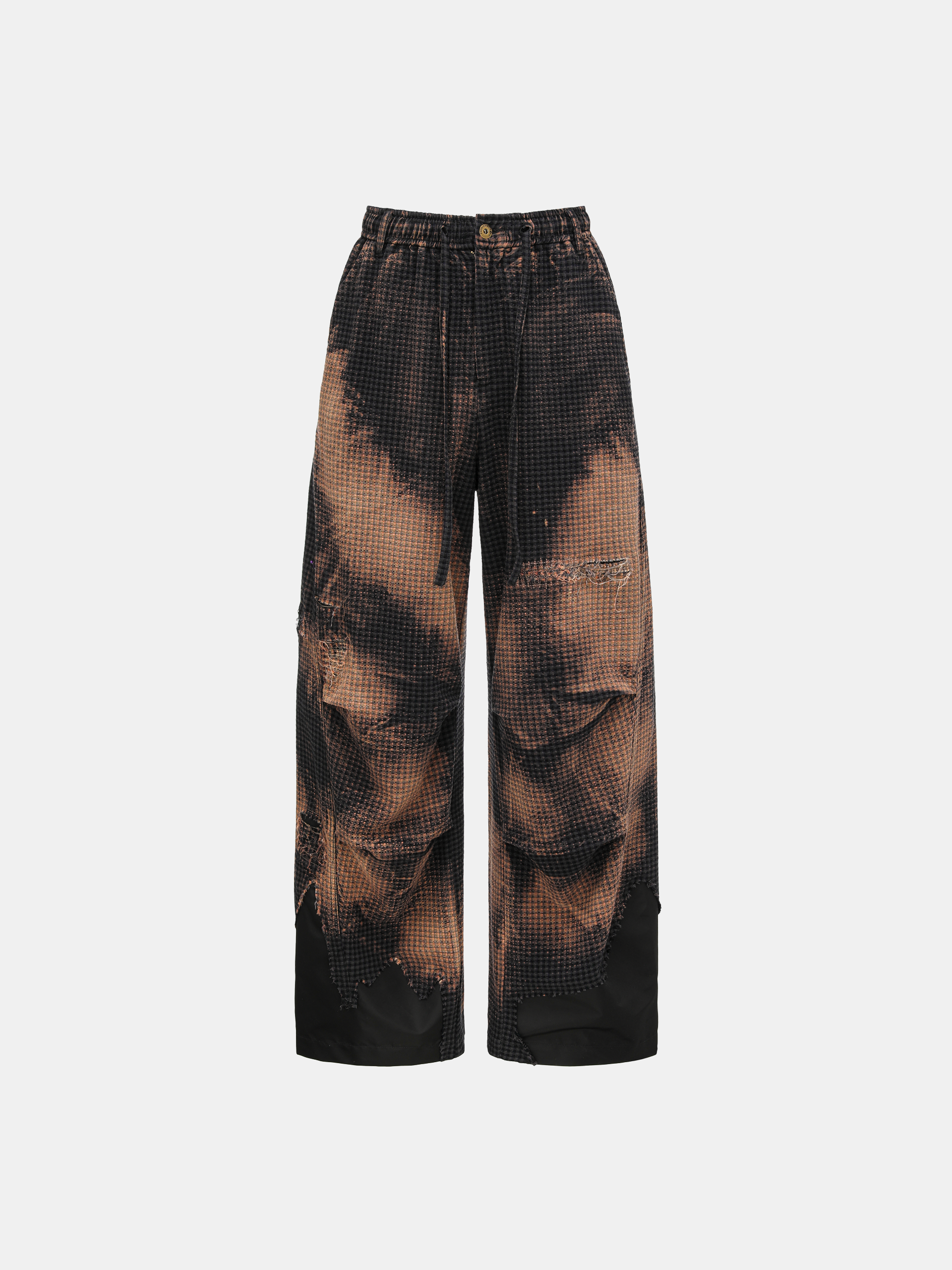 DECAYED CHECK TROUSERS