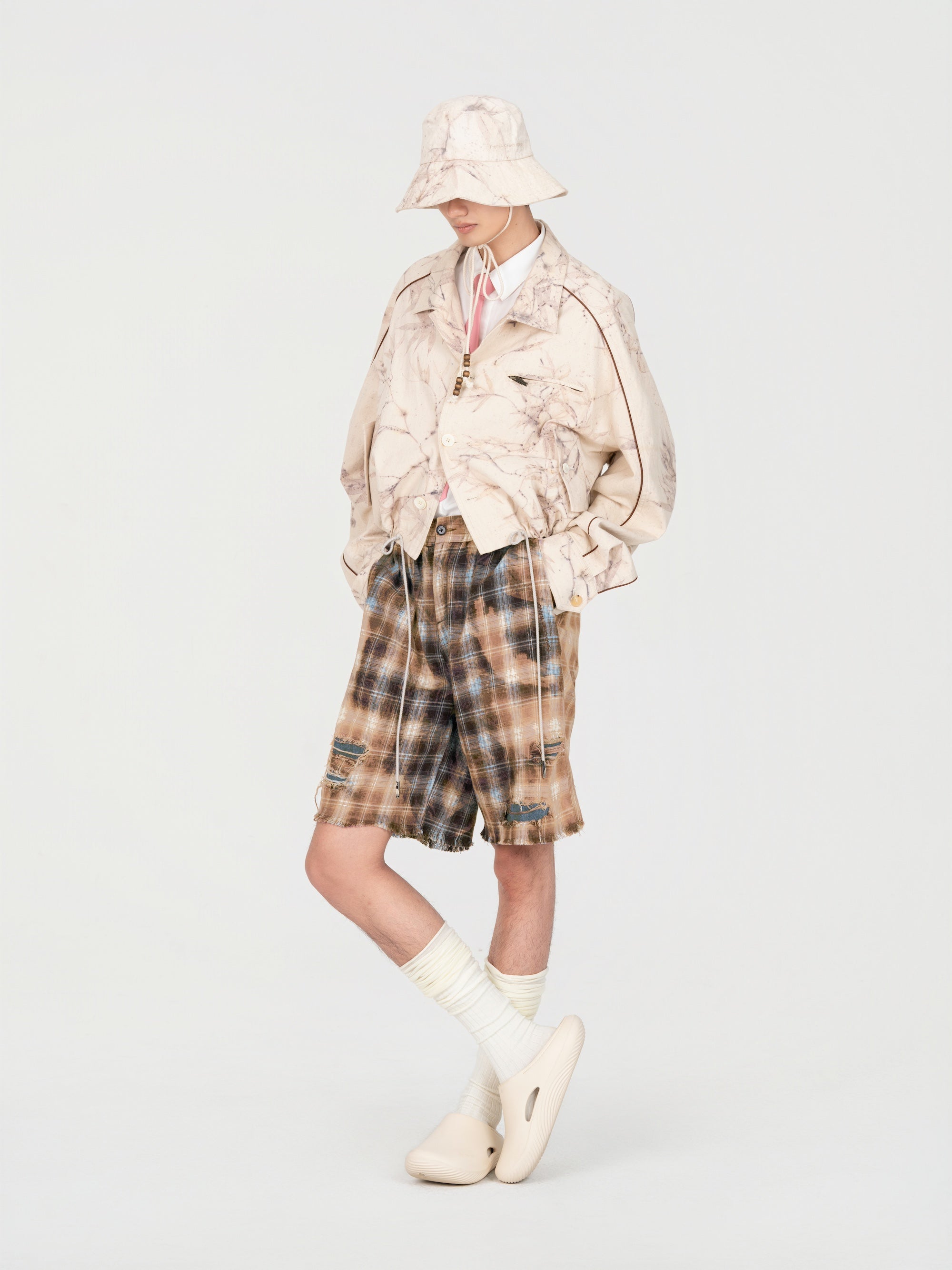 DECAYED CHECK SHORT - Feng Chen Wang