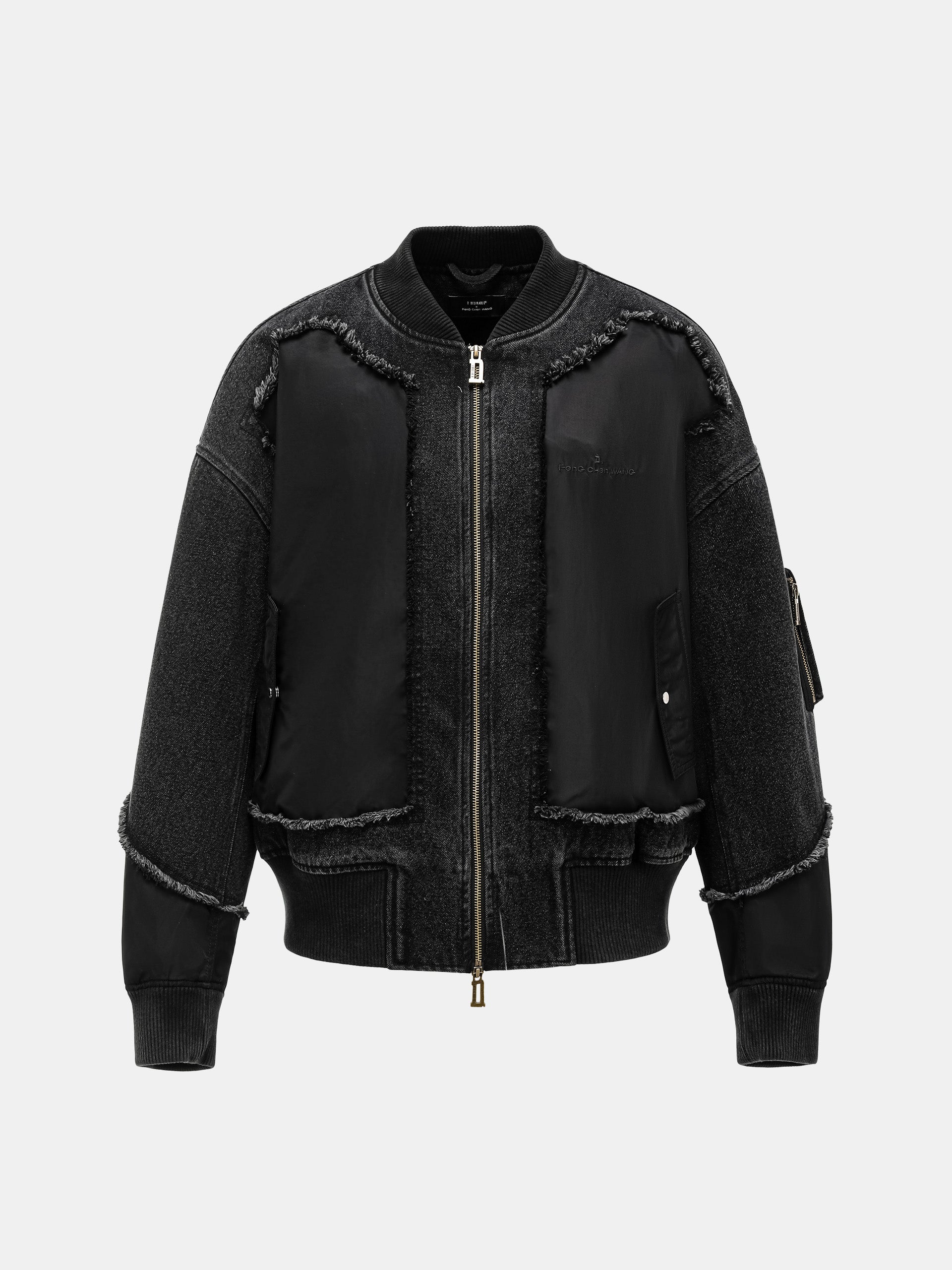 DECONSTRUCTED WASHED PATCH JACKET