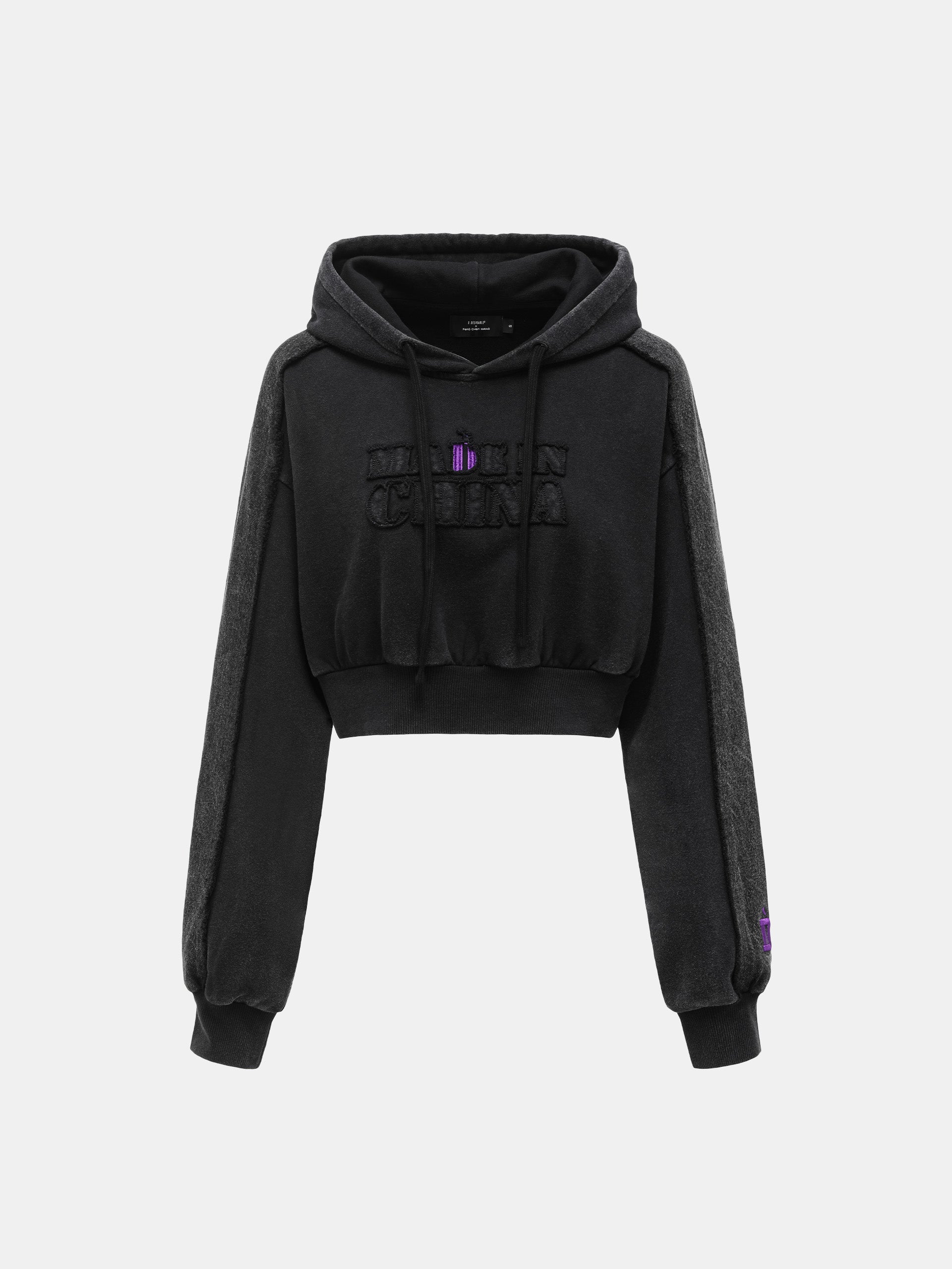 DECONSTRUCTED WASHED HOODIE