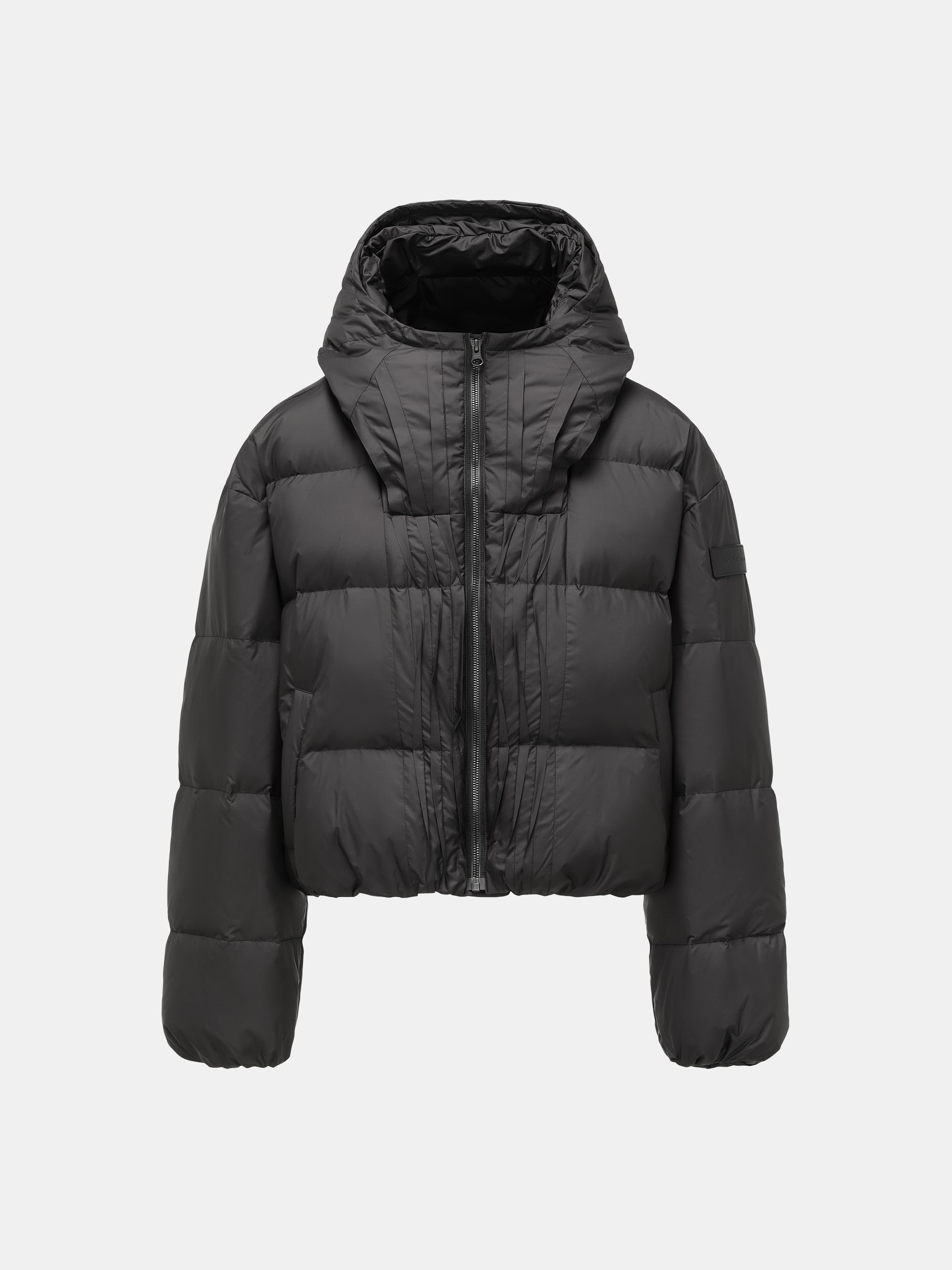 PLEATED DOWN JACKET