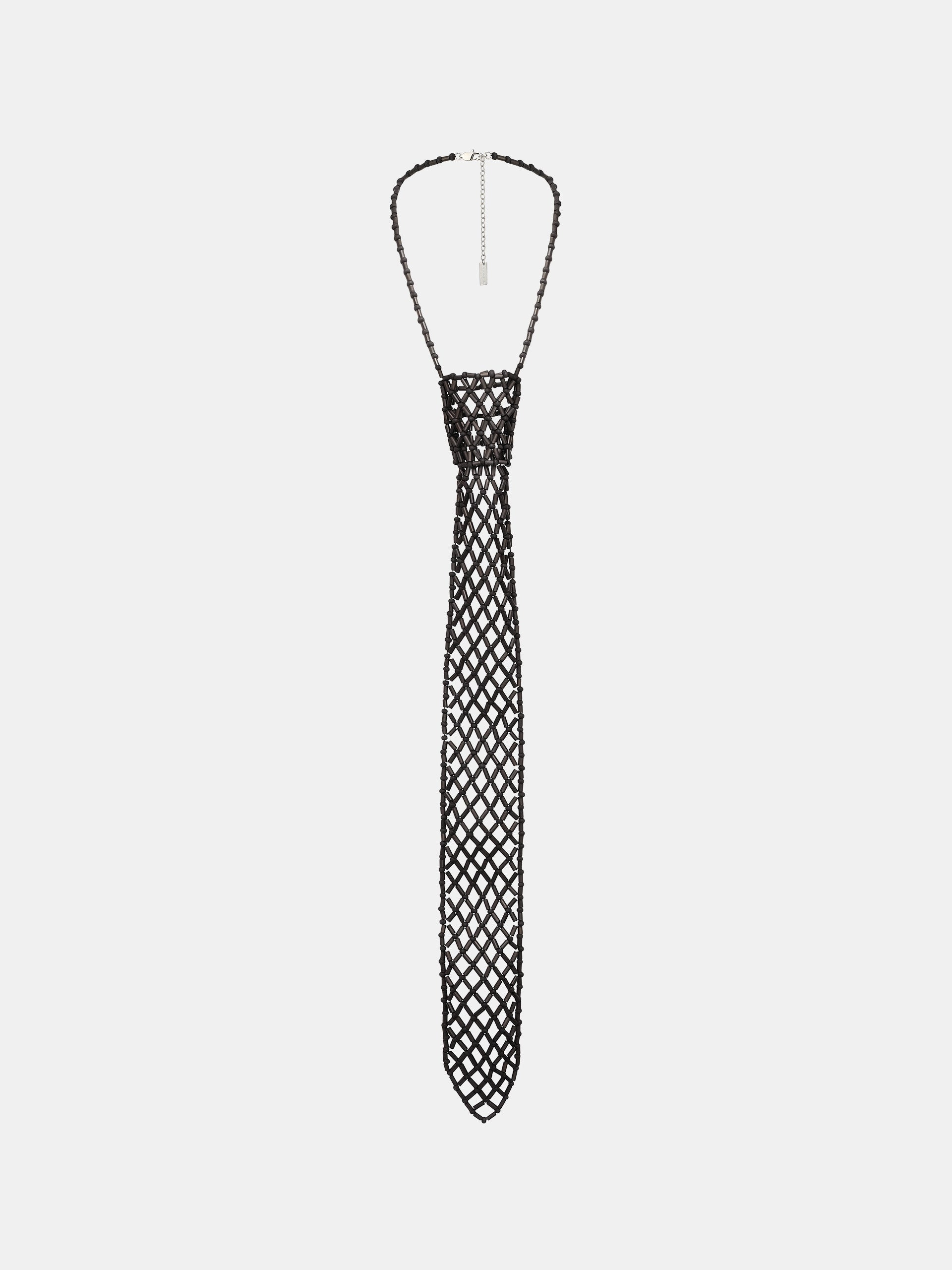 BEADED BAMBOO TIE