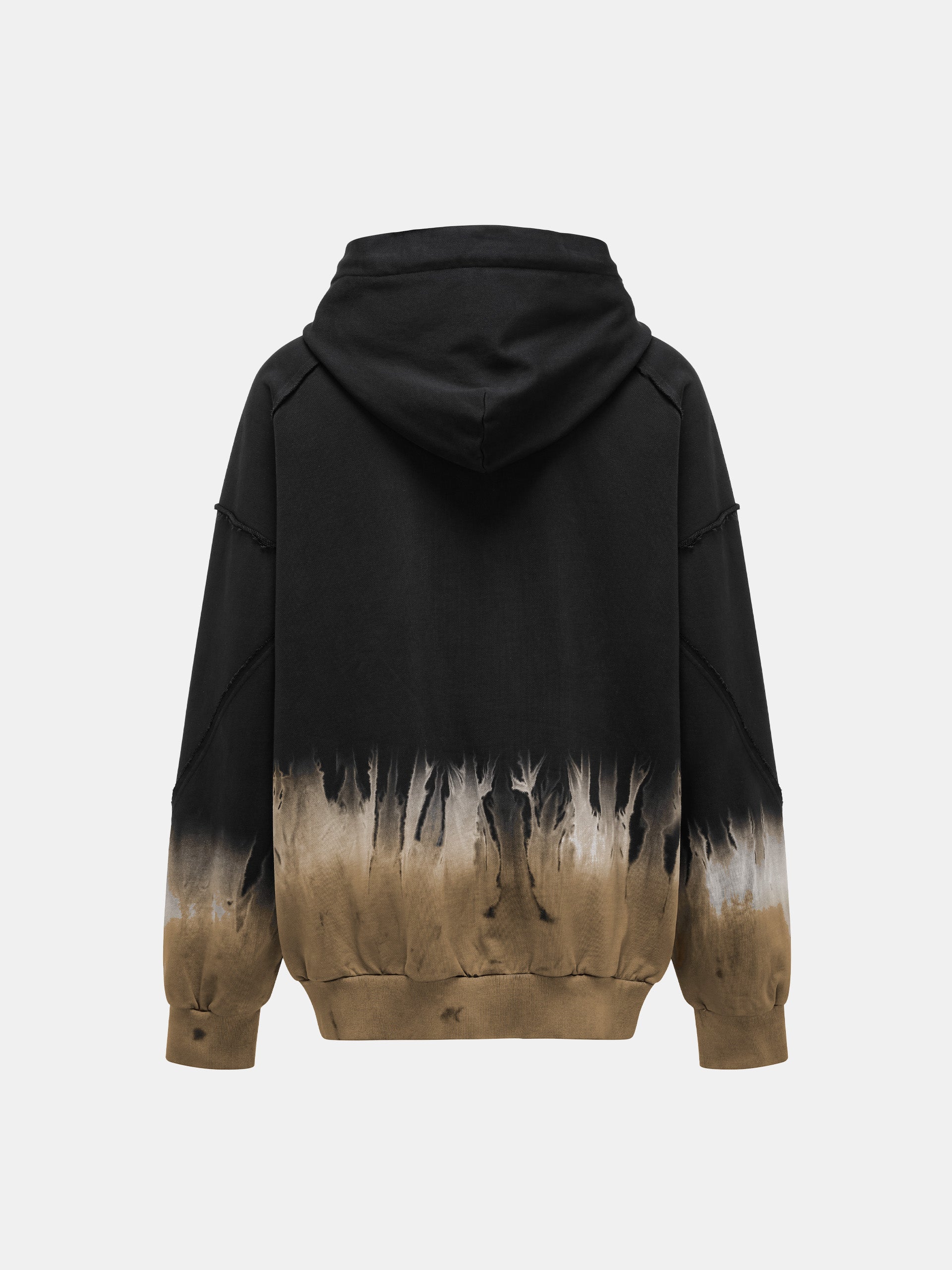 Tan tie dye hoodie sale