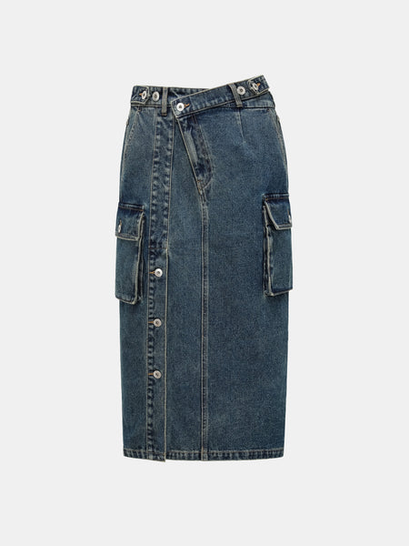 【NONCODE】linver pocket banding skirt Amazon.com: Glkaend Denim Skirt Women Casual Mini Elastic