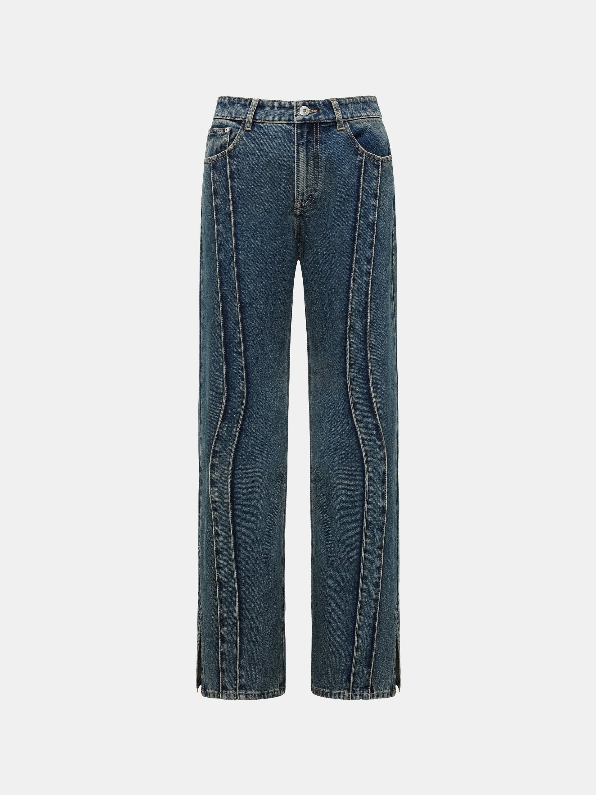 WAVE STRAIGHT LEG JEANS