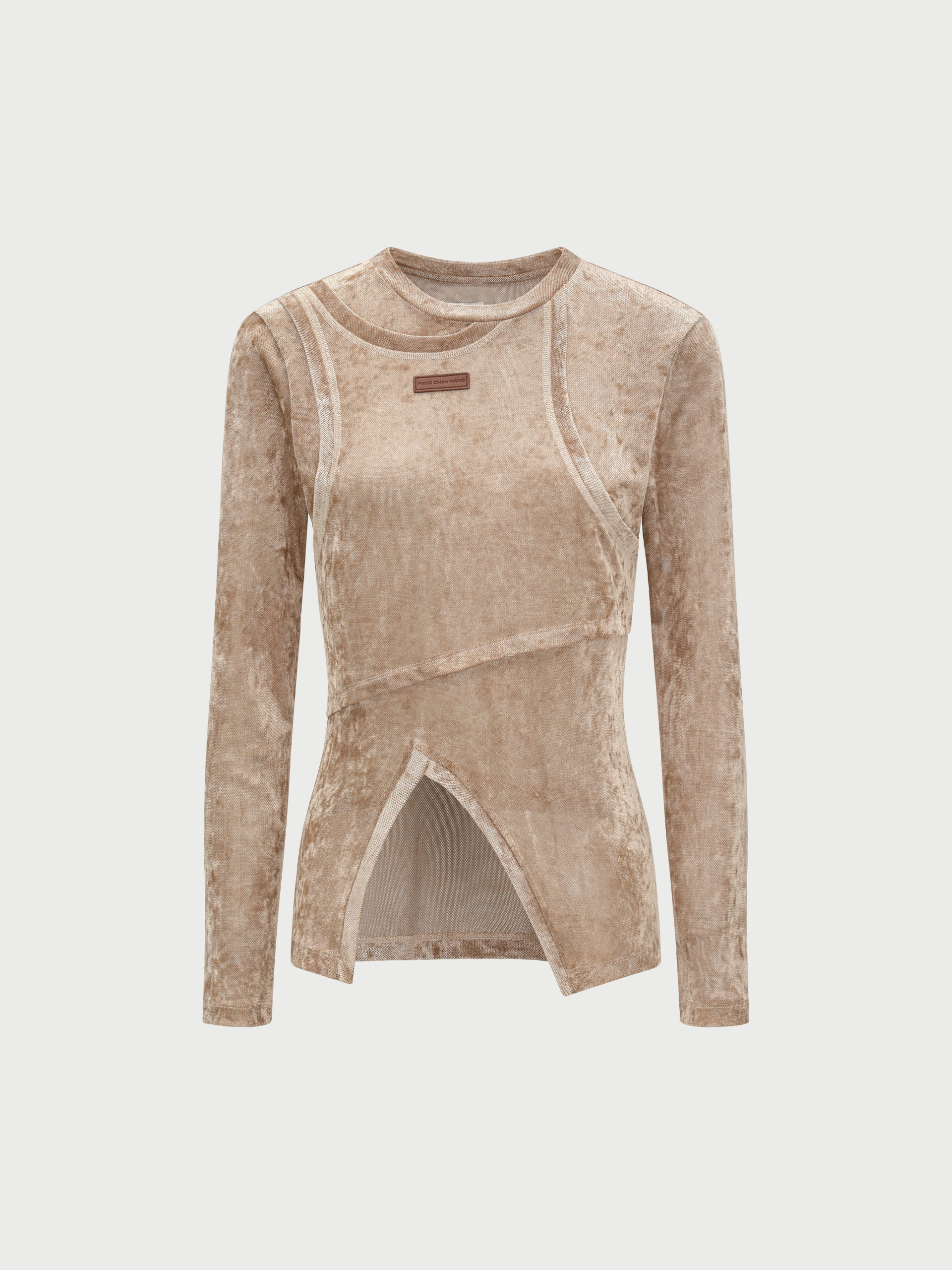 DECONSTRUCTED LONG SLEEVE T-SHIRT