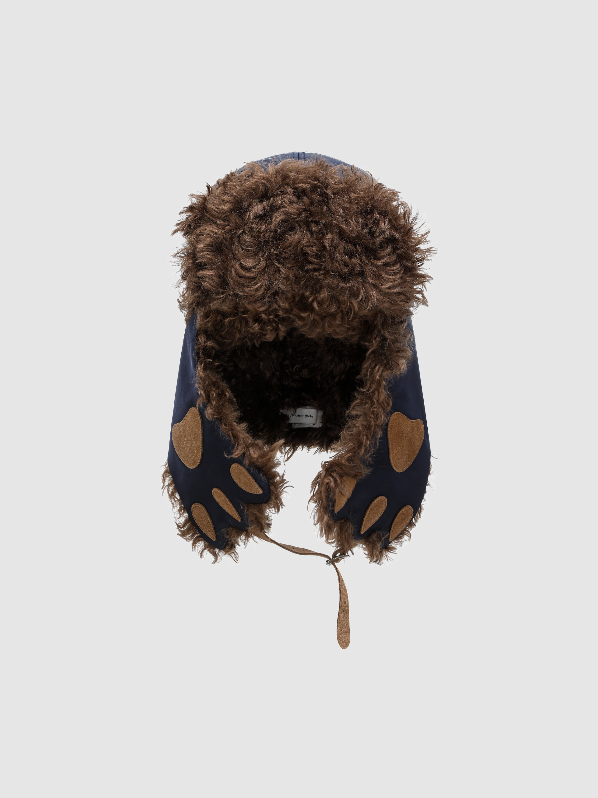 CAT EARFLAP NAVY BLUE HAT - Feng Chen Wang