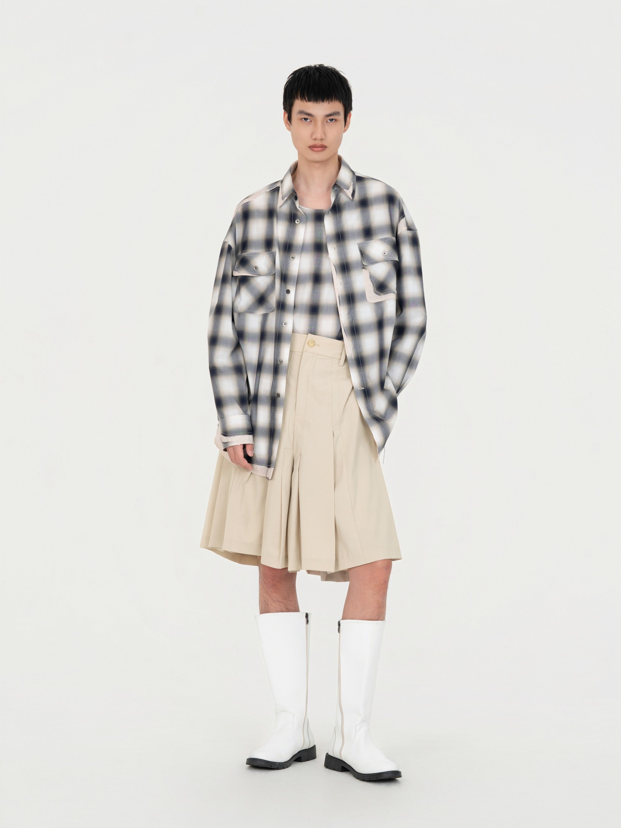 CARGO SHIRT IN CHECK