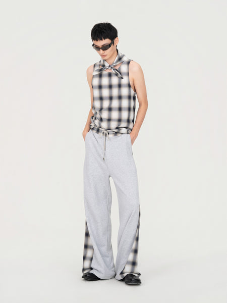 PATCHED PANEL JERSEY TROUSERS – Feng Chen Wang