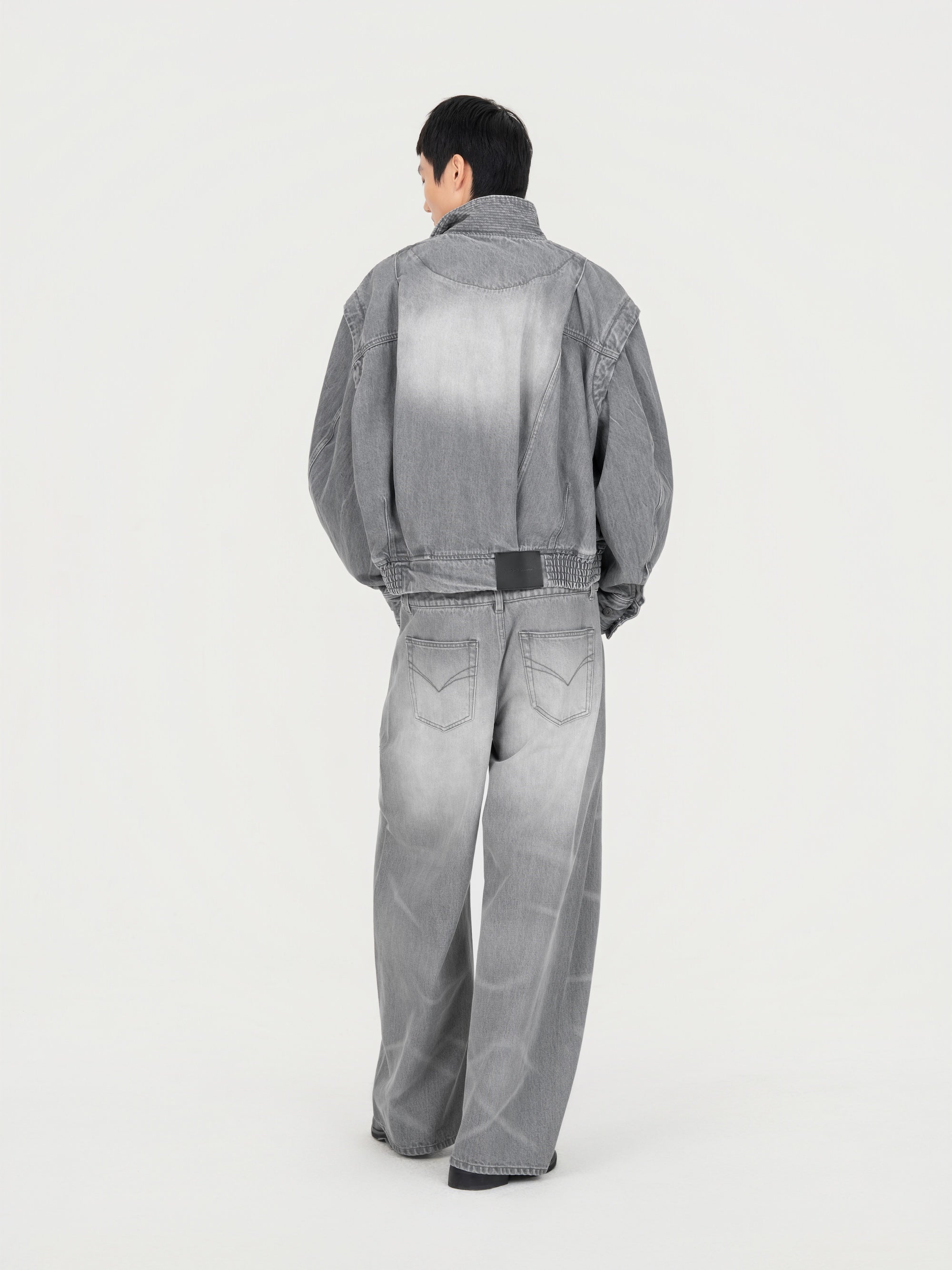 DECONSTRUCTED DENIM JACKET