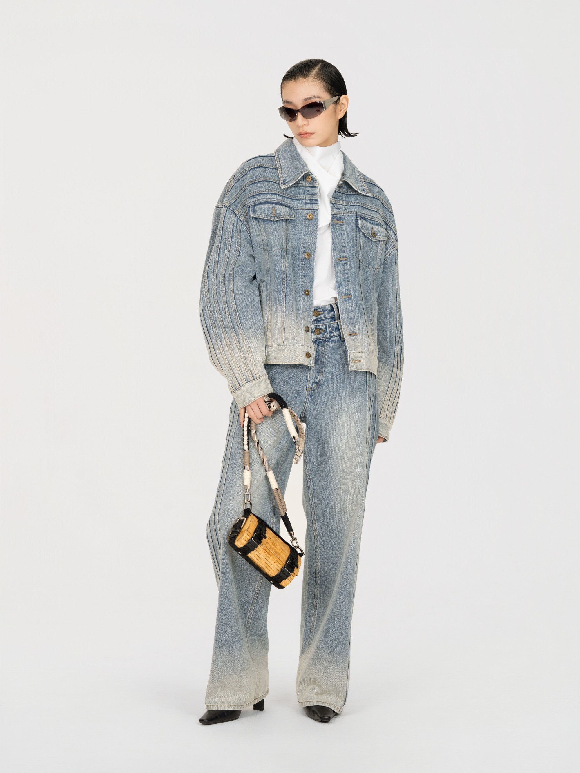 DECONSTRUCTED DENIM JACKET