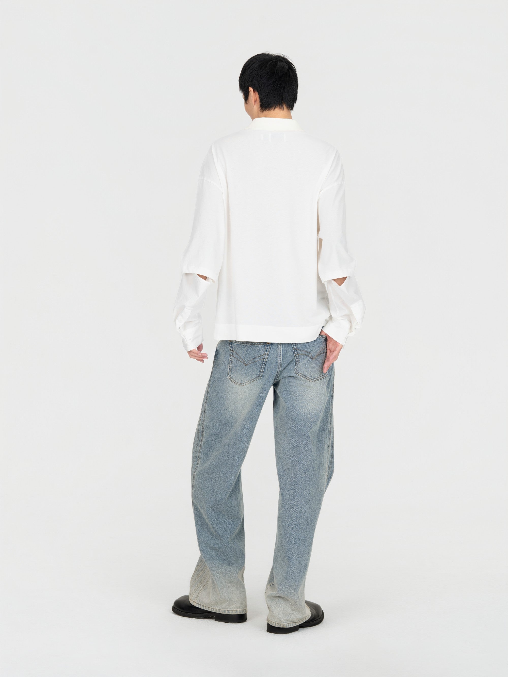 2 IN 1 LONG SLEEVE TEE