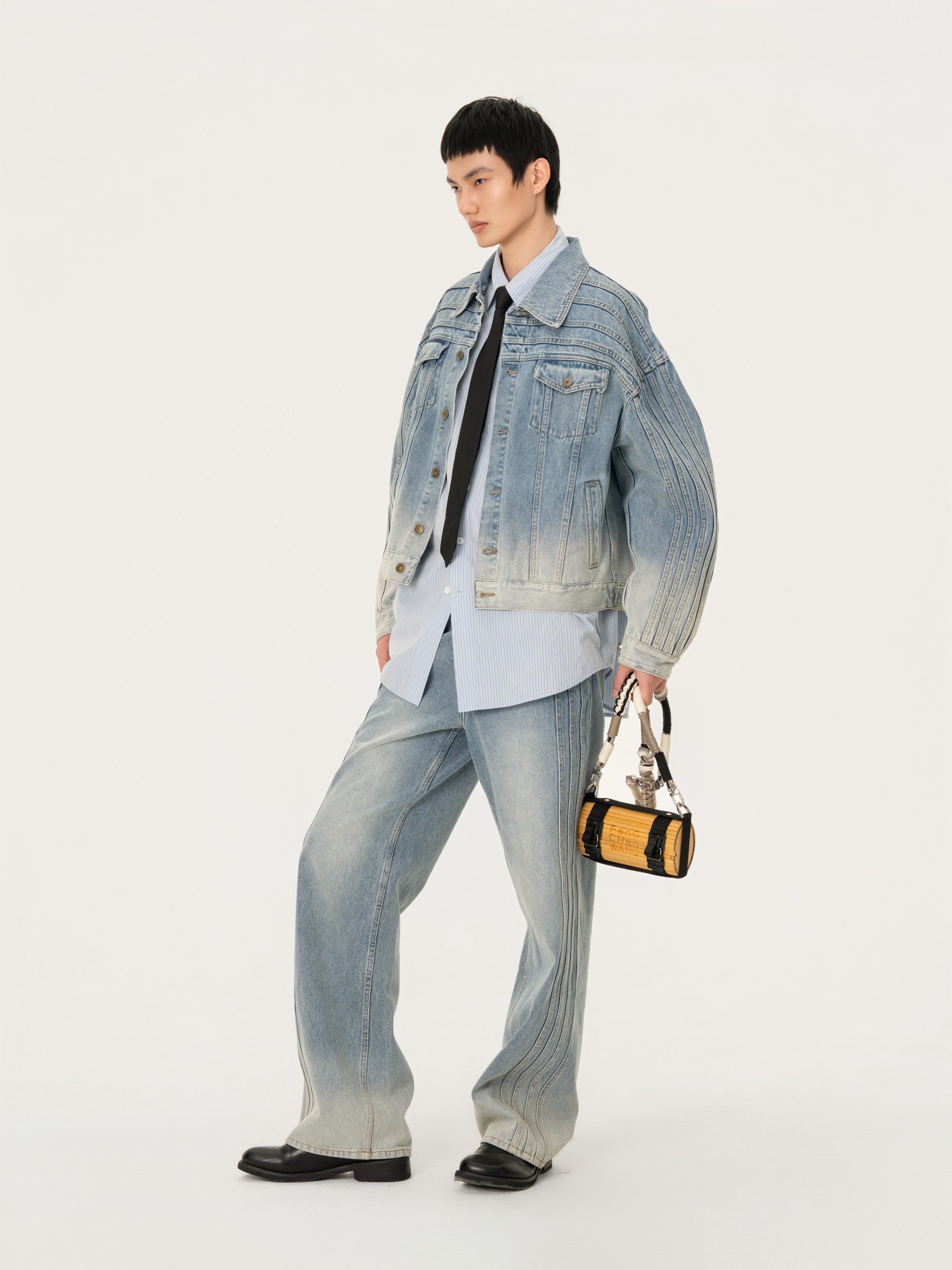 DECONSTRUCTED DENIM JACKET