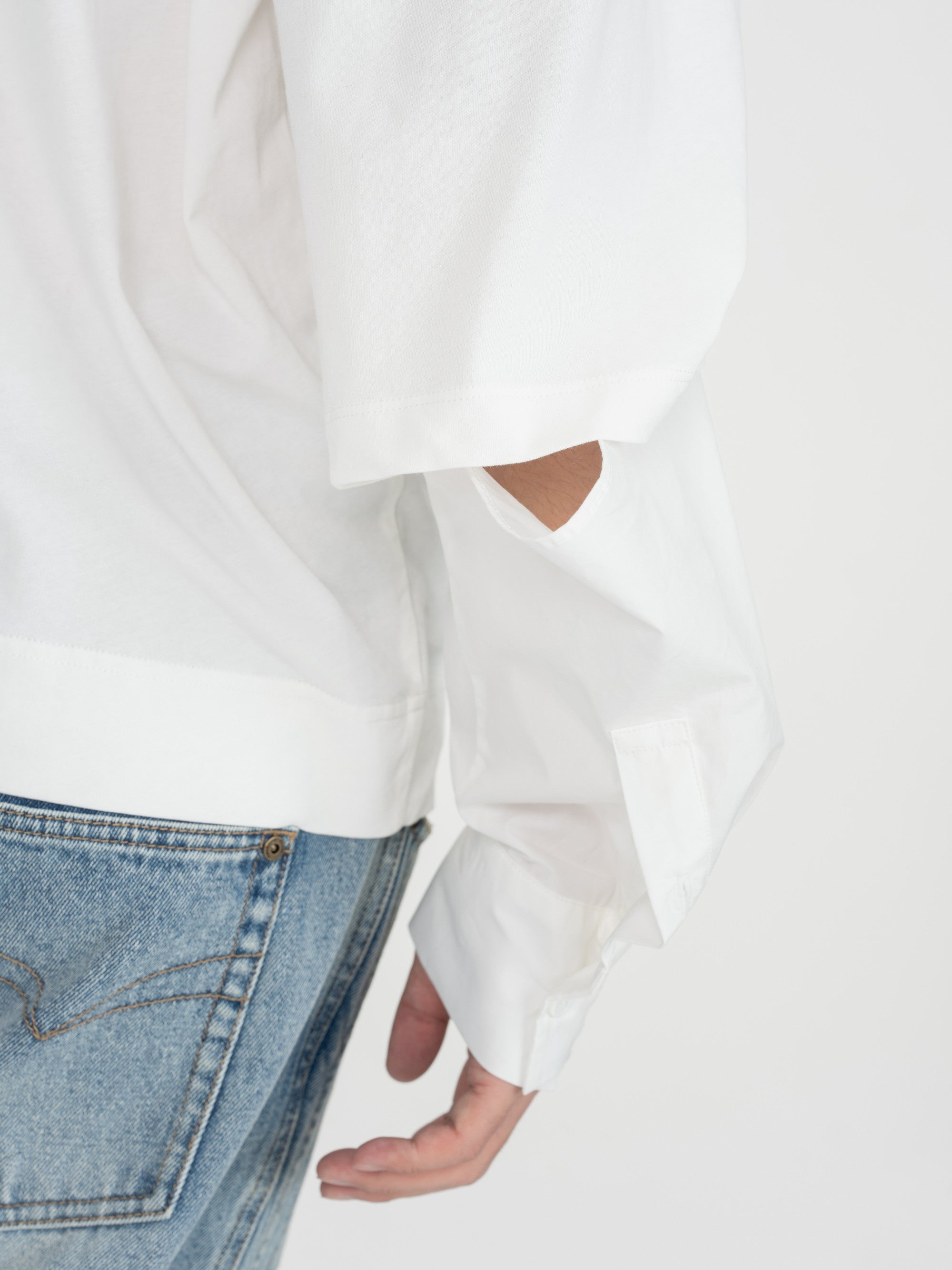 2 IN 1 LONG SLEEVE TEE