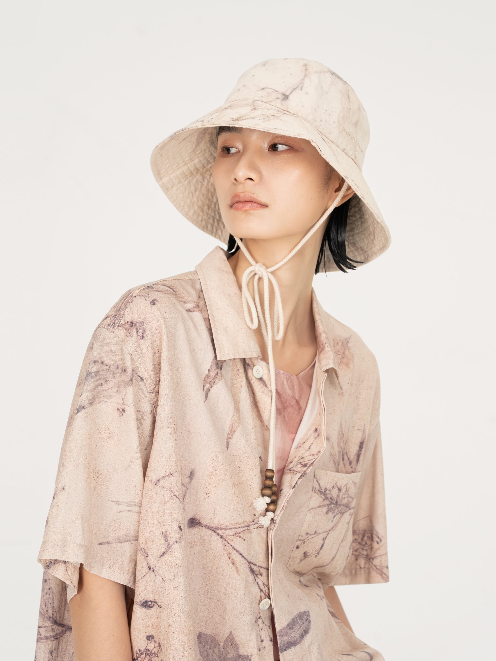 BAMBOO BOTANICAL DYED FISHERMAN'S HAT